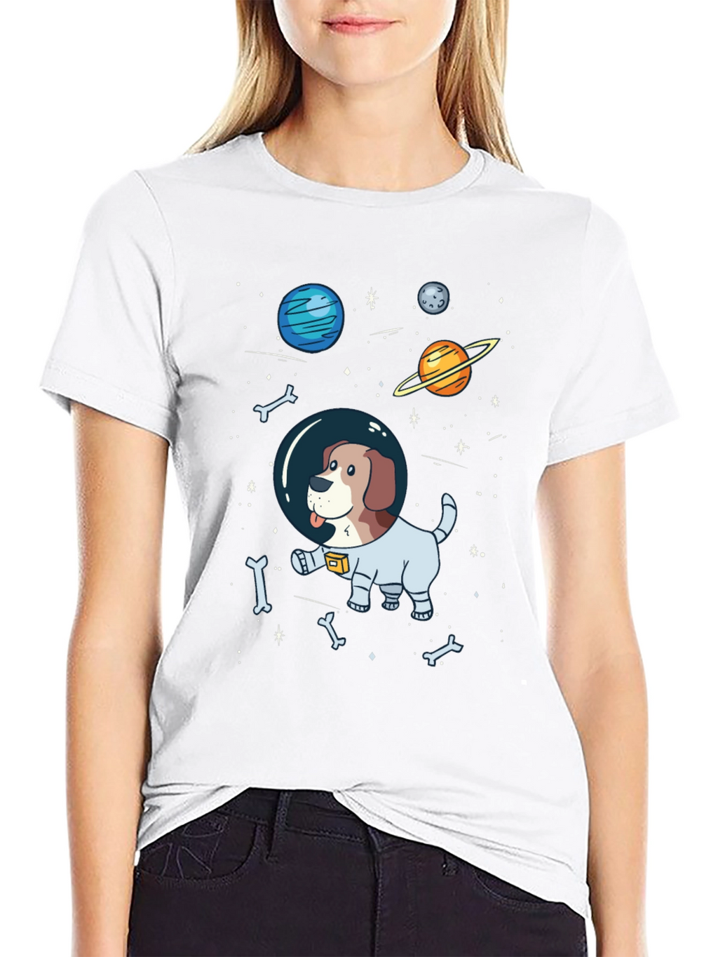 Dog in Space T-Shirt