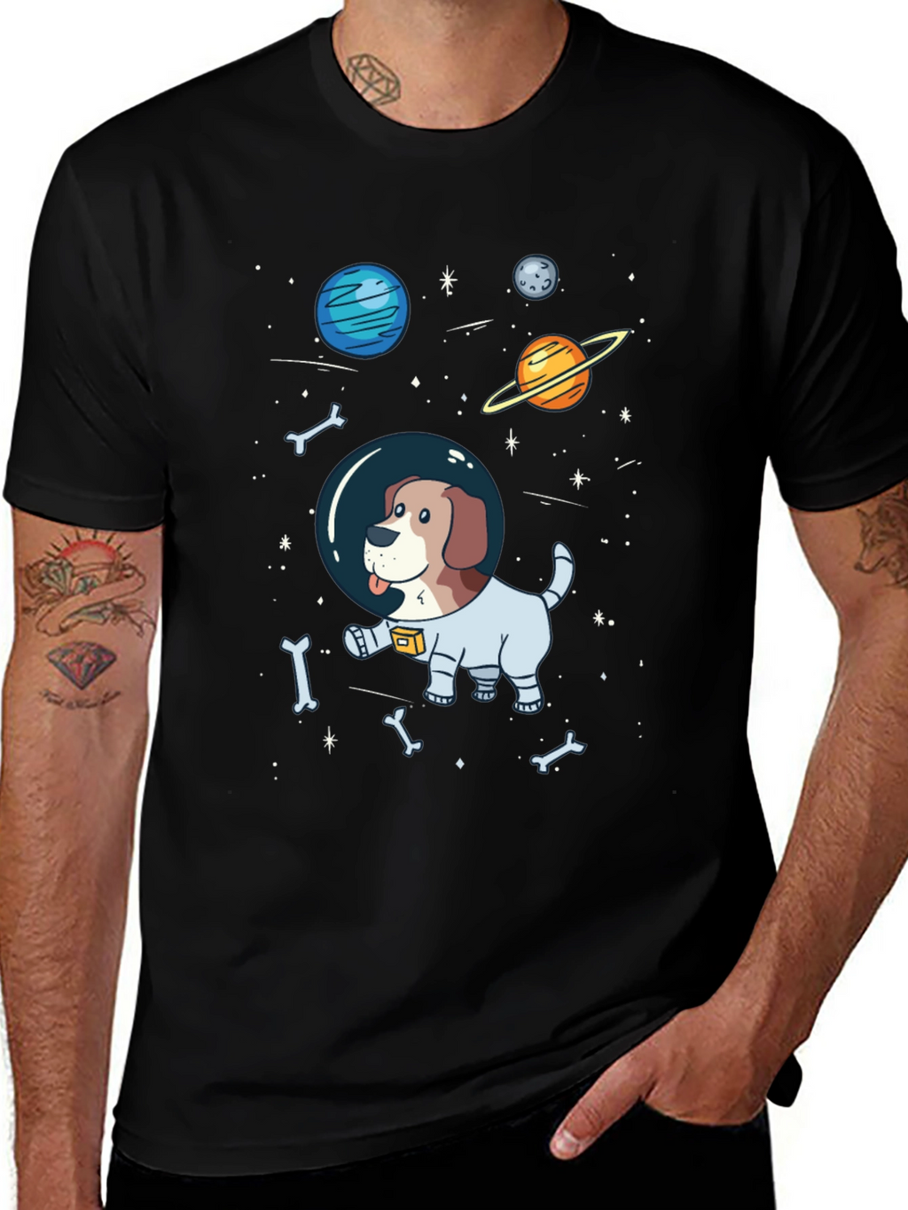 Dog in Space T-Shirt