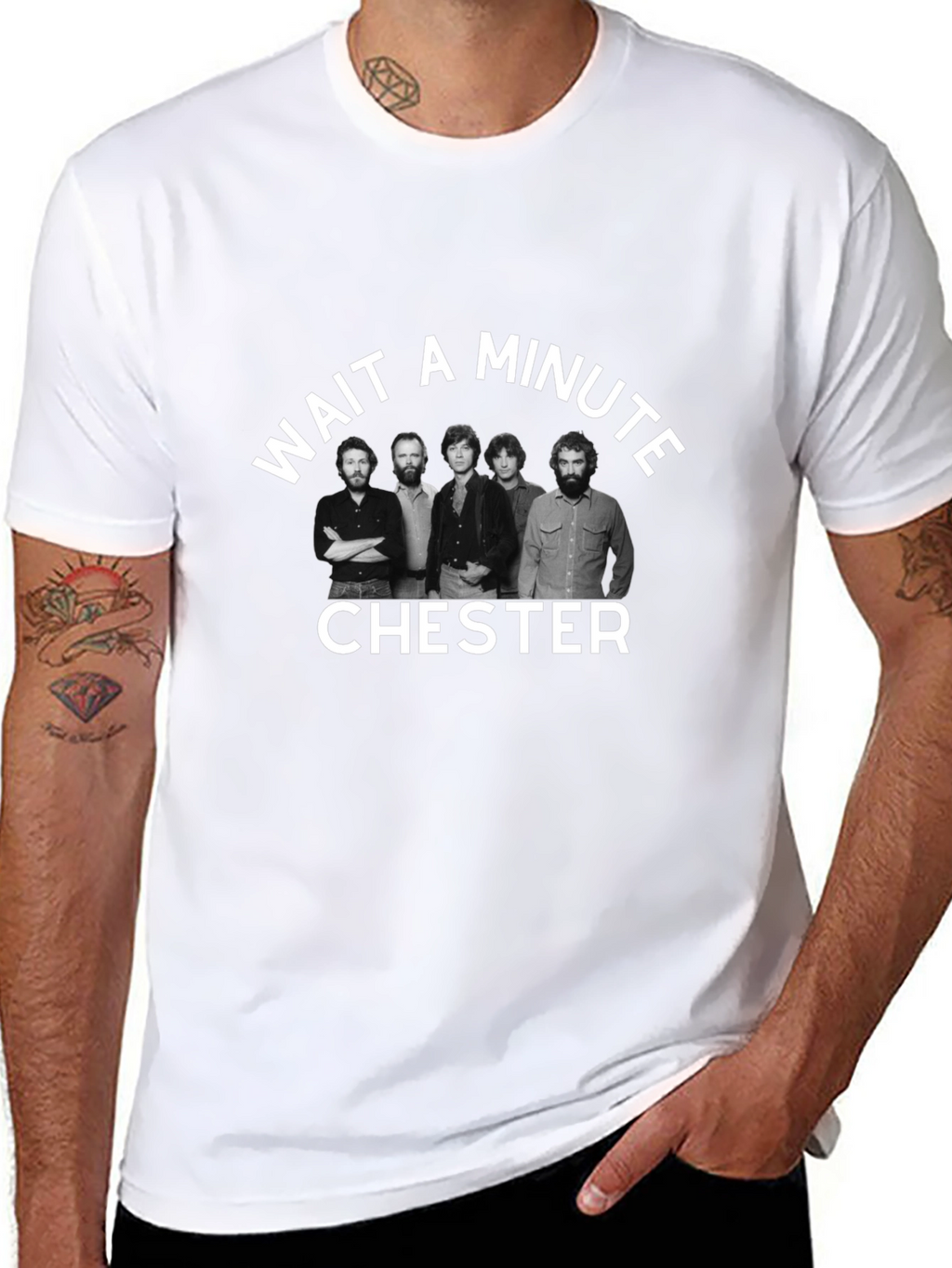 Wait A Minute Chester T-Shirt