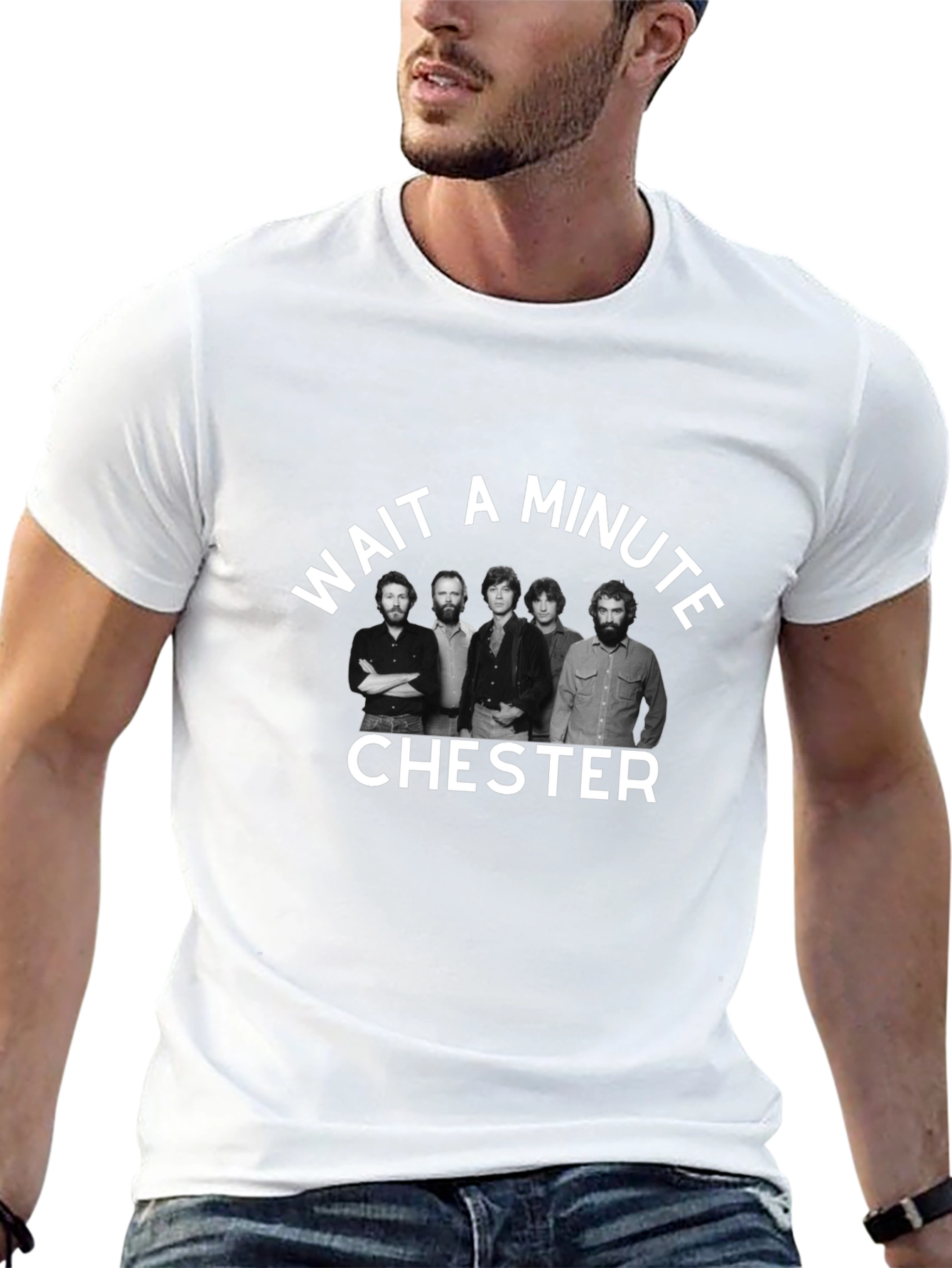 Wait A Minute Chester T-Shirt