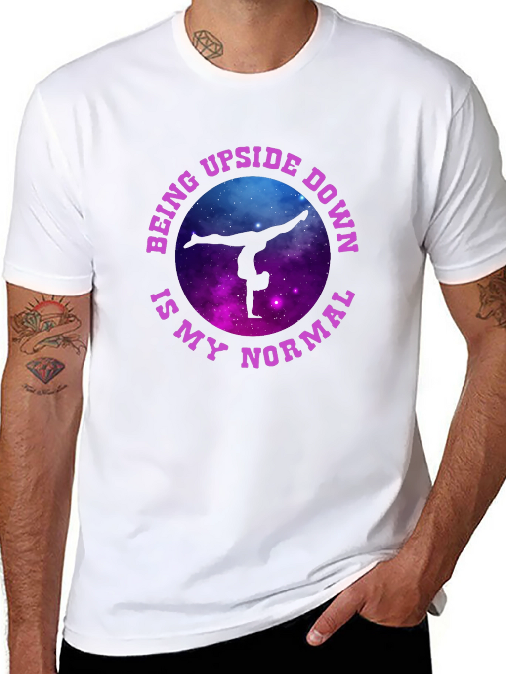 Upside Down Is My Normal Gymnastics T-Shirt