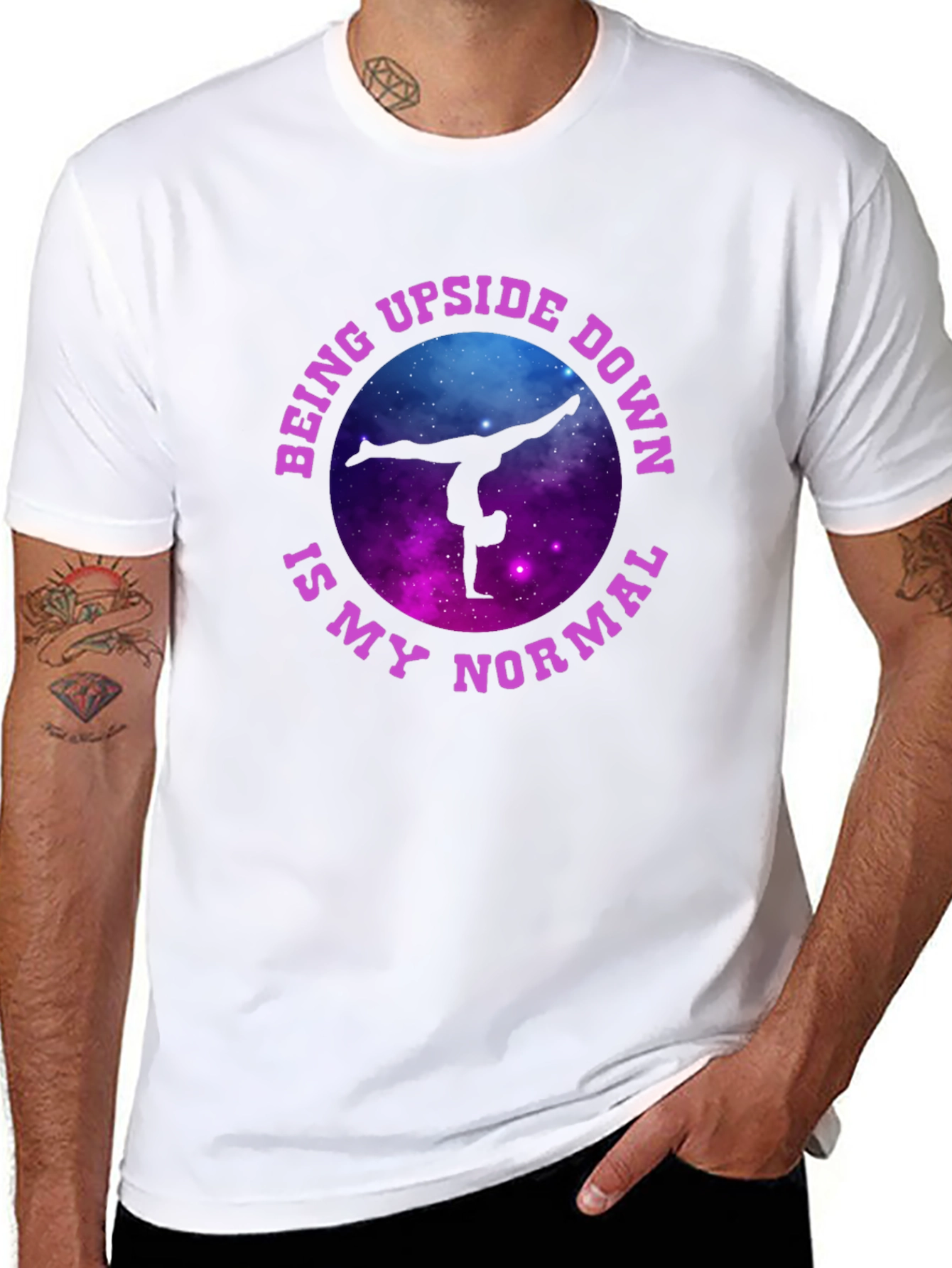 Upside Down Is My Normal Gymnastics T-Shirt