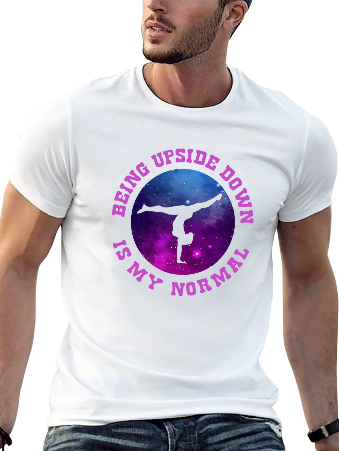 Upside Down Is My Normal Gymnastics T-Shirt