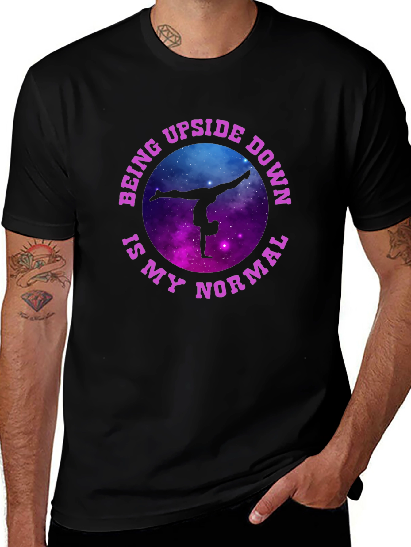 Upside Down Is My Normal Gymnastics T-Shirt