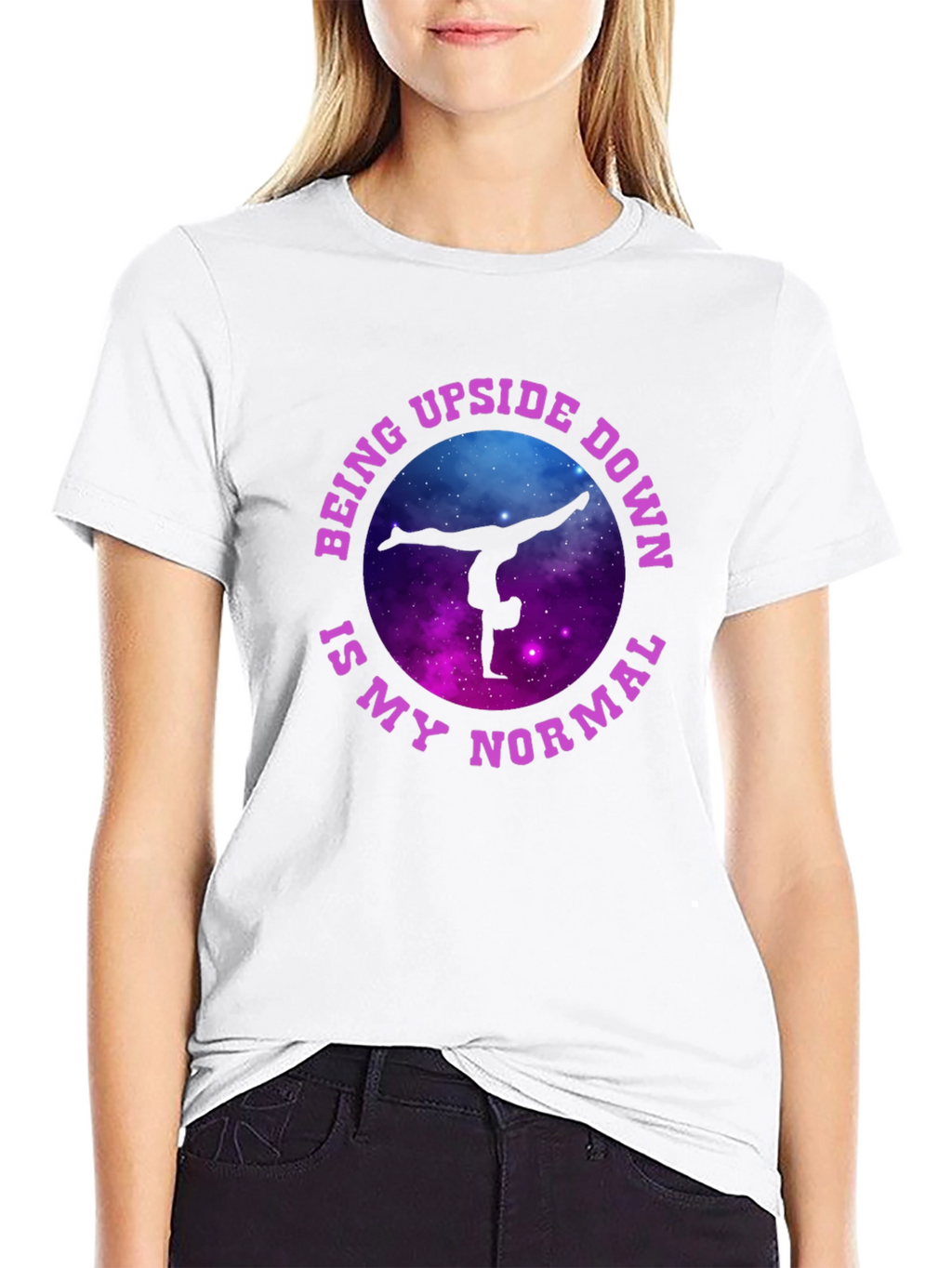 Upside Down Is My Normal Gymnastics T-Shirt