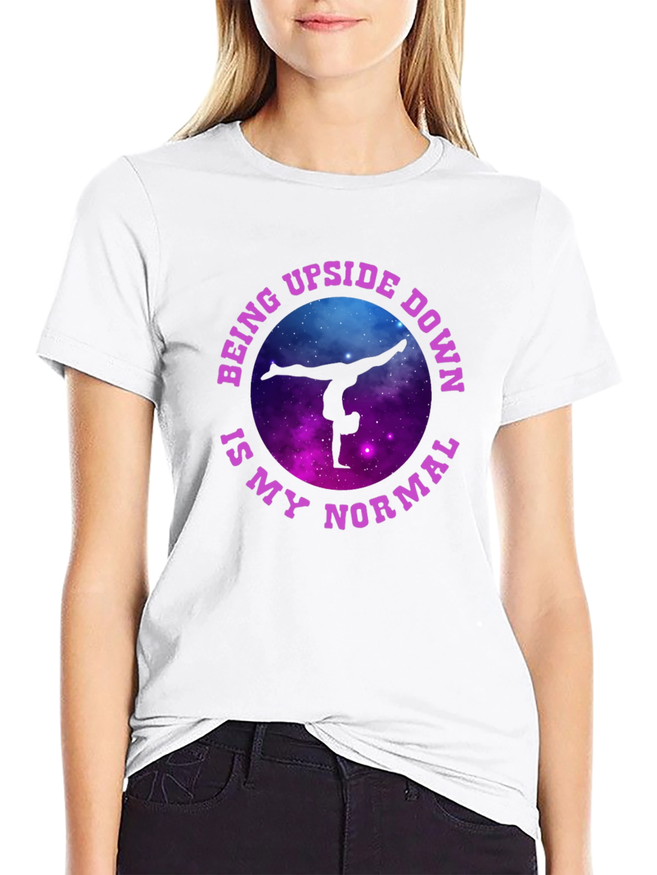 Upside Down Is My Normal Gymnastics T-Shirt