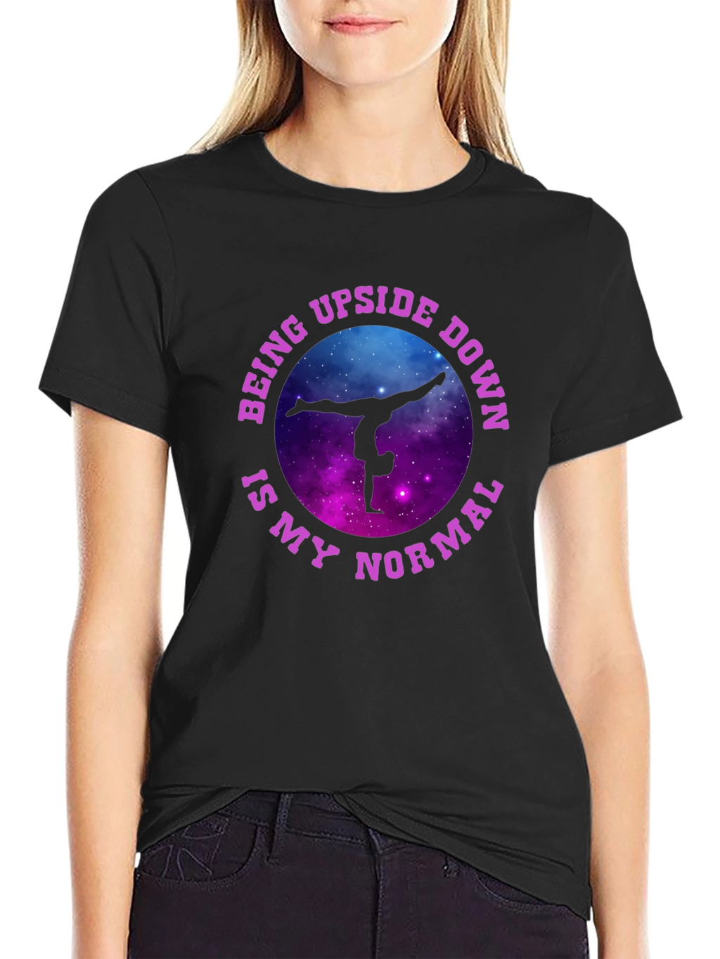 Upside Down Is My Normal Gymnastics T-Shirt