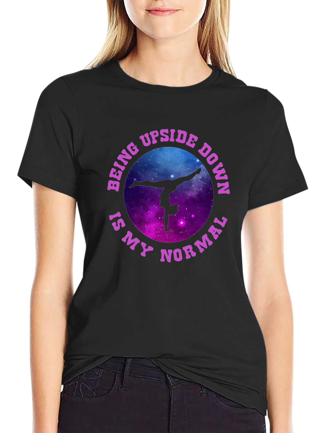 Upside Down Is My Normal Gymnastics T-Shirt