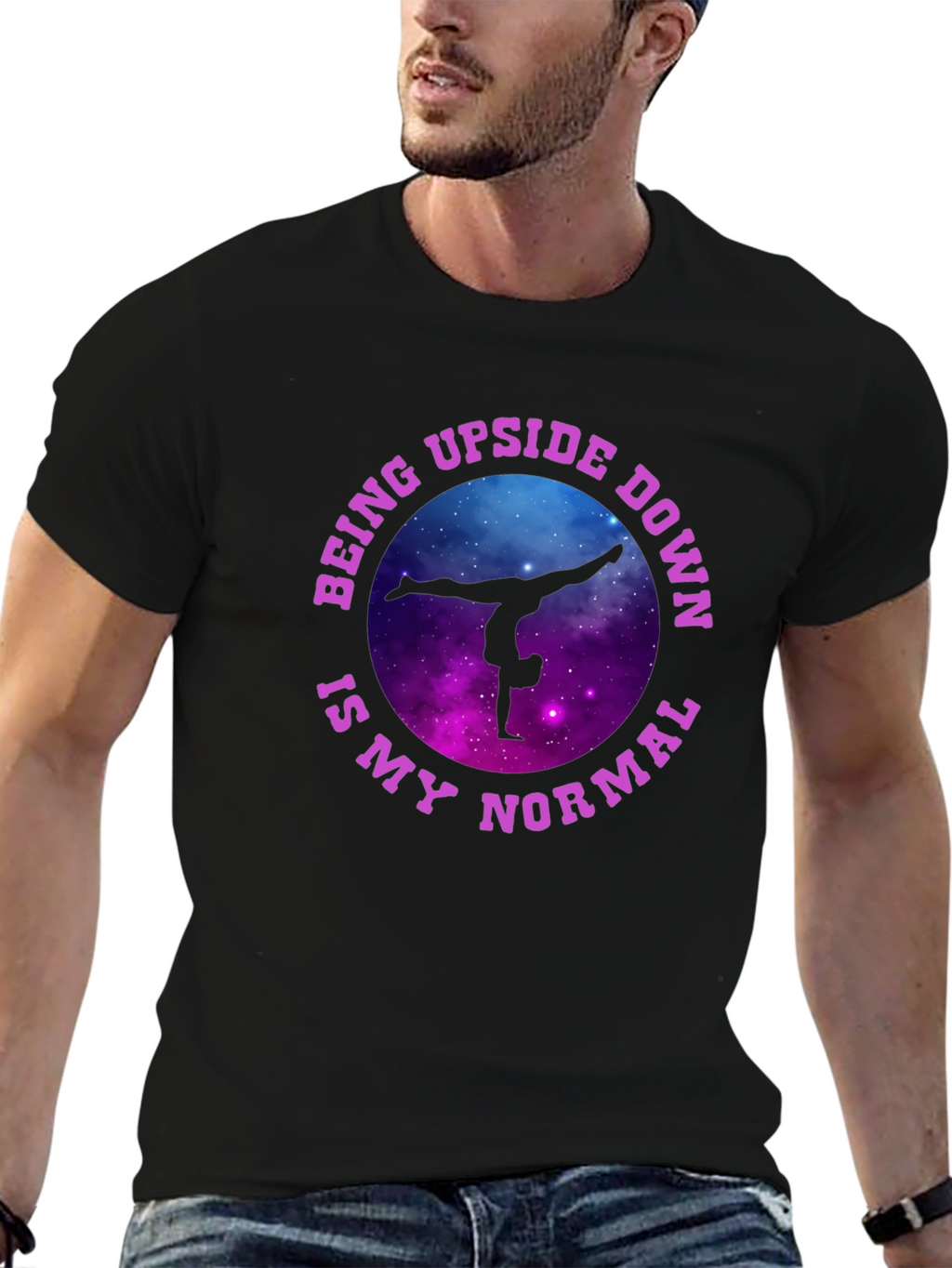 Upside Down Is My Normal Gymnastics T-Shirt