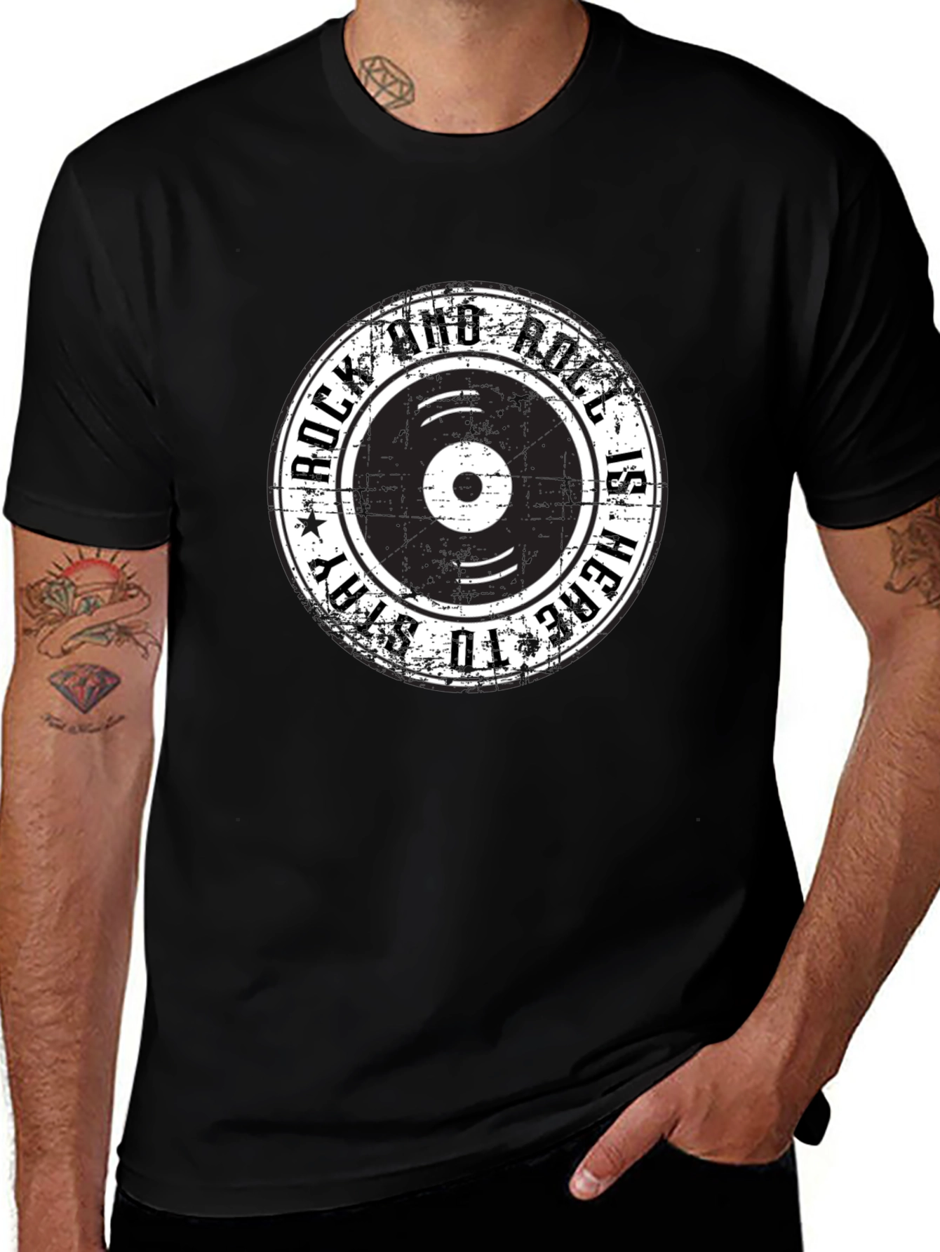Rock and Roll Here to Stay Graphic Tee
