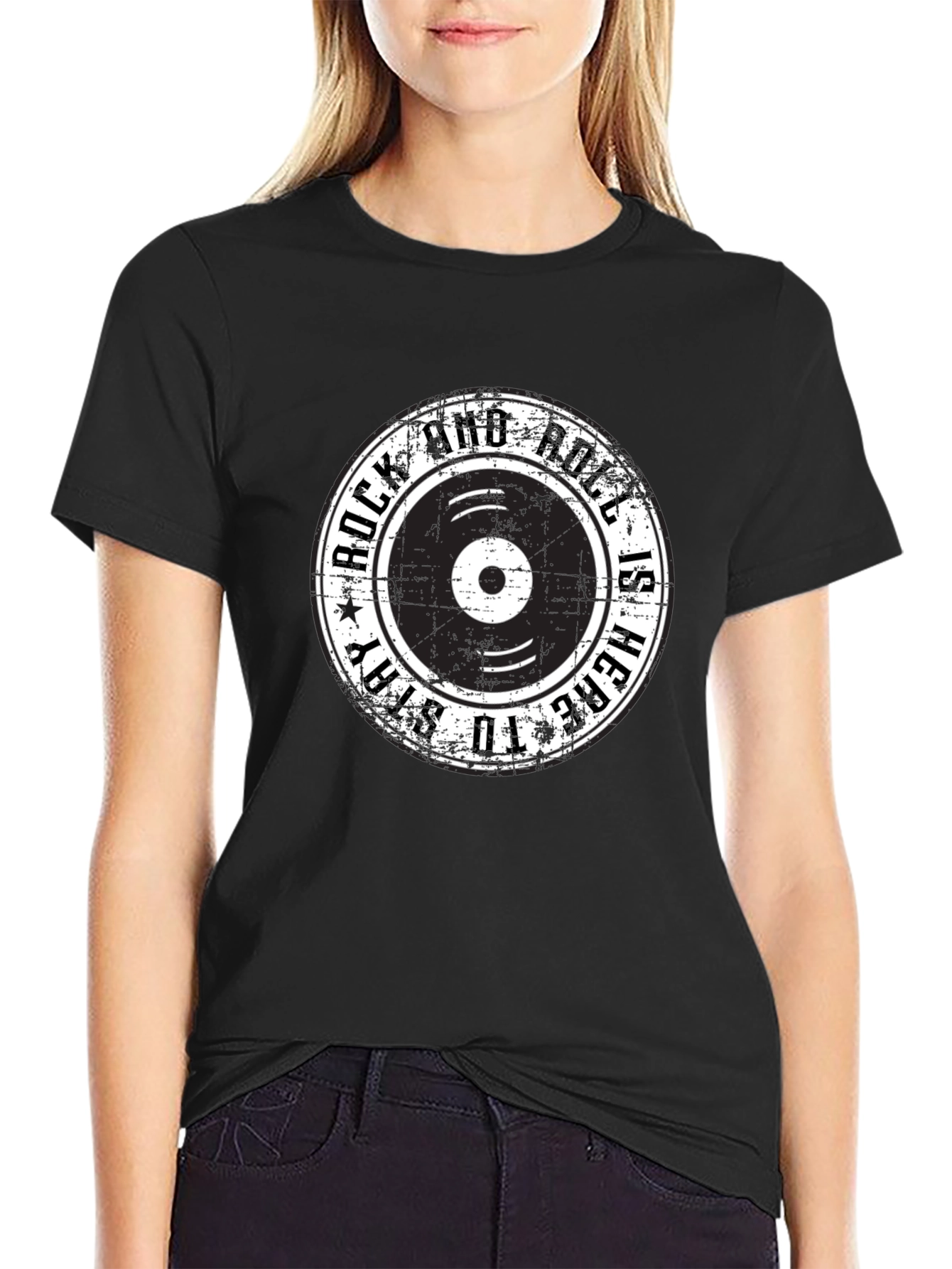 Rock and Roll Here to Stay Graphic Tee