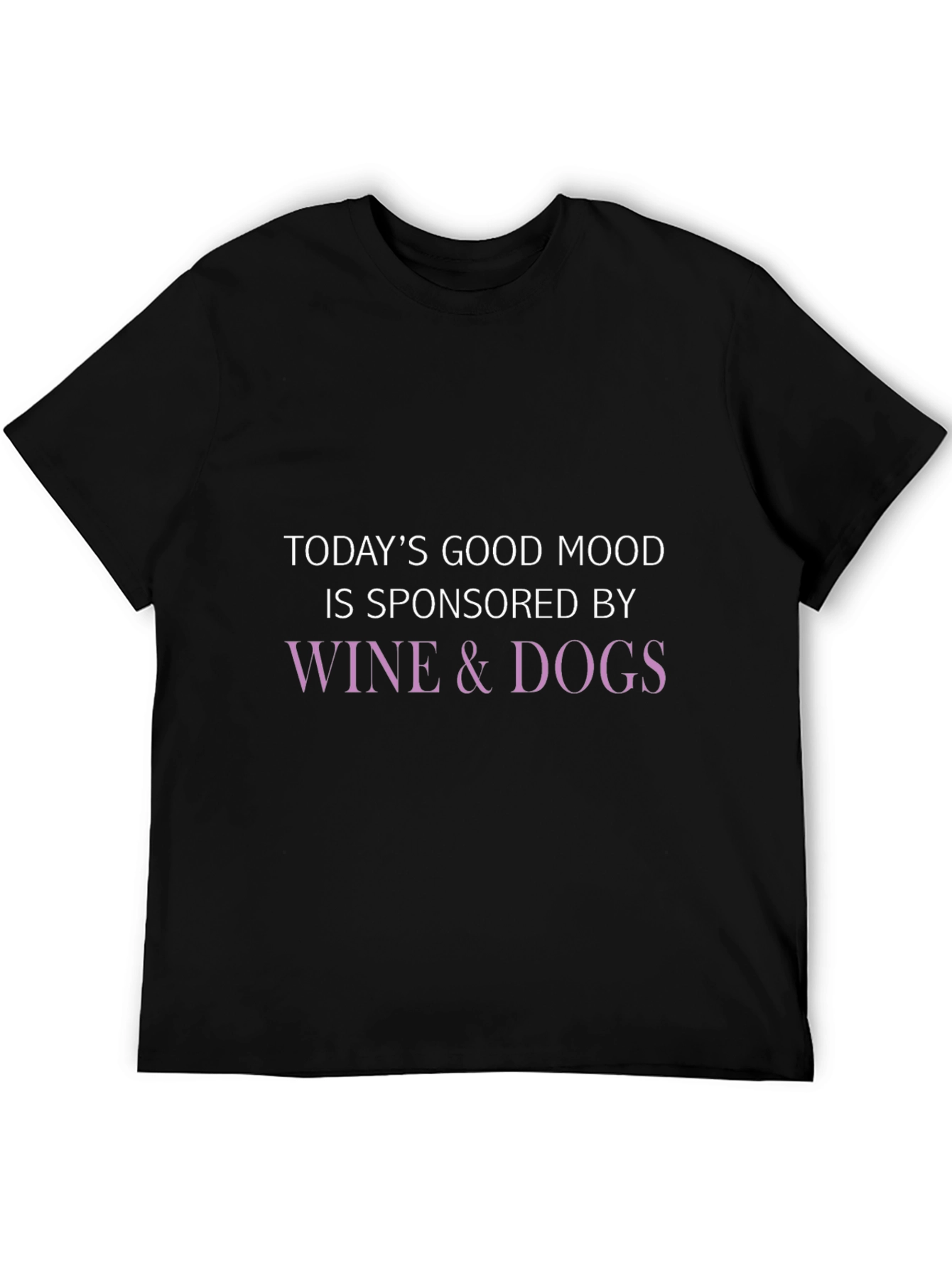 Wine & Dogs Sponsored Good Mood T-Shirt