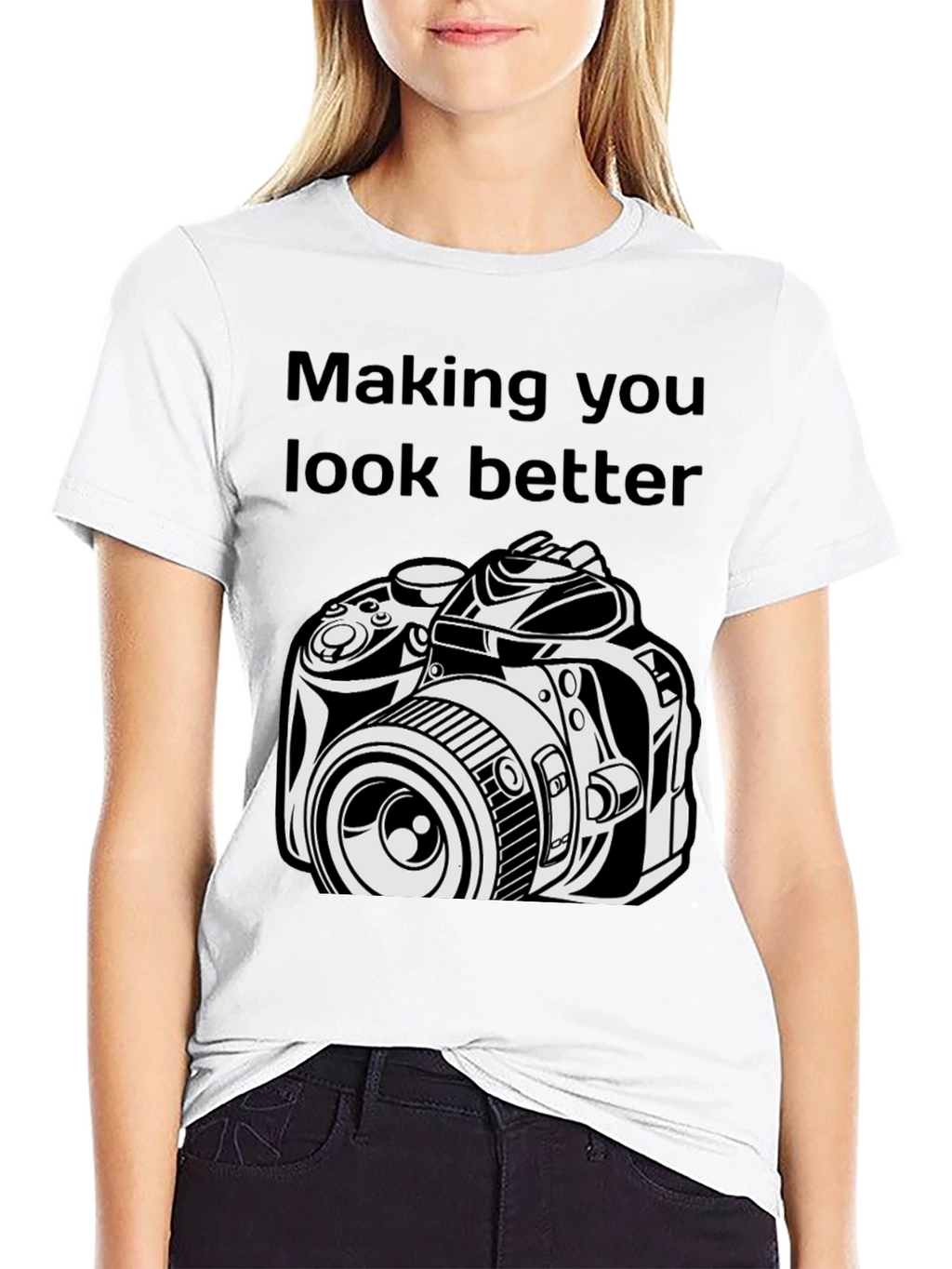 Making You Look Better Black T-Shirt