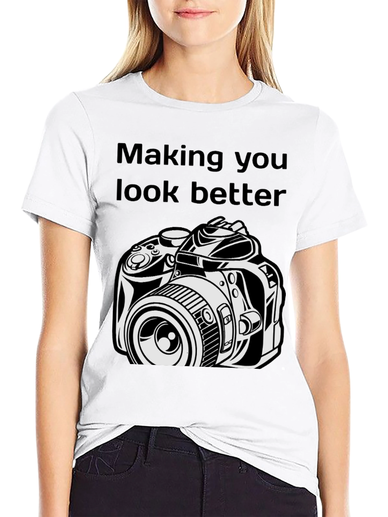 Making You Look Better Black T-Shirt