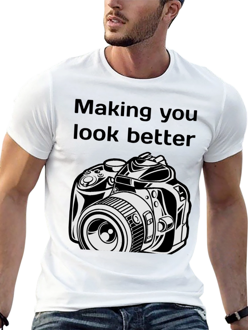 Making You Look Better Black T-Shirt