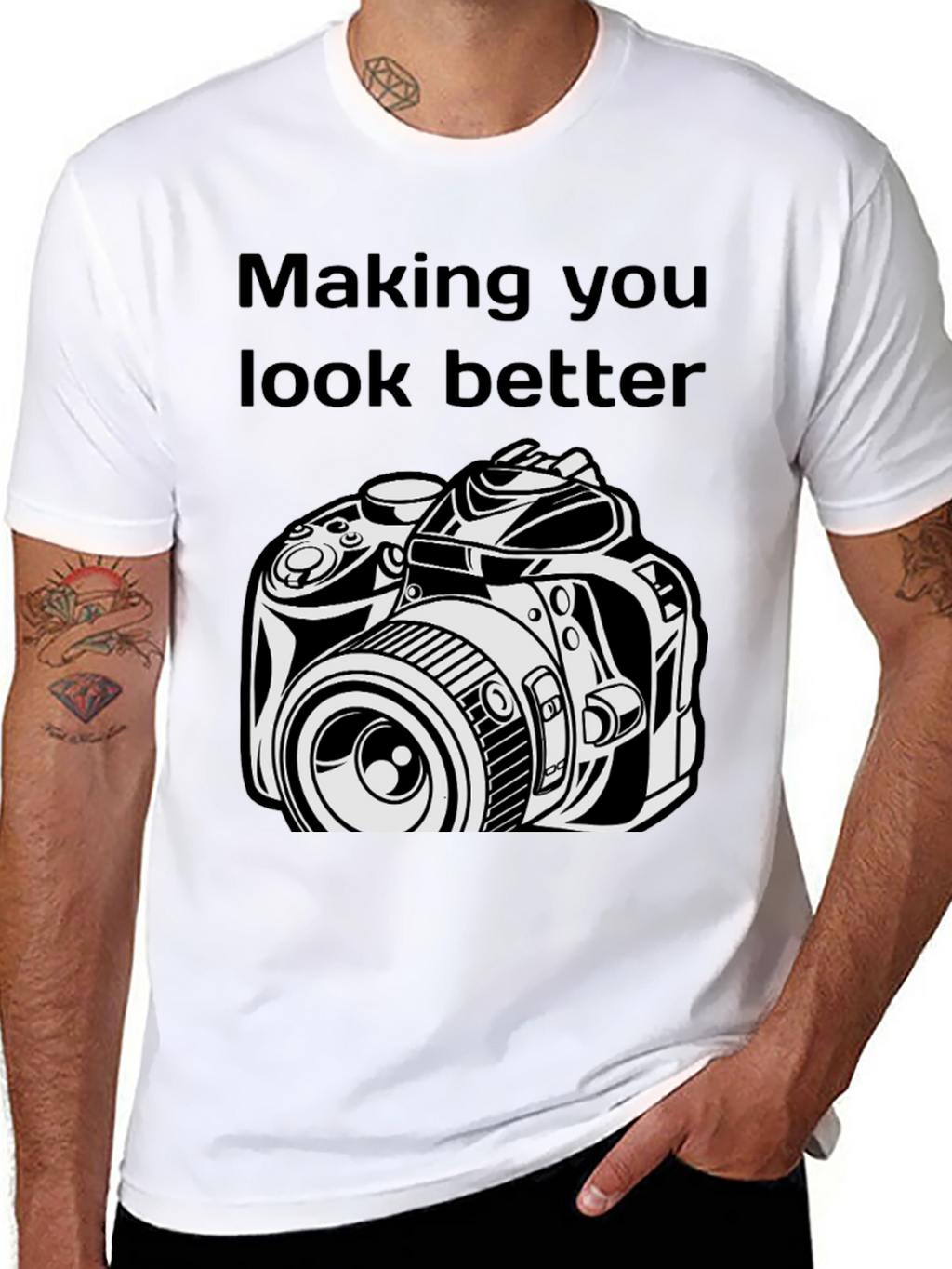 Making You Look Better Black T-Shirt