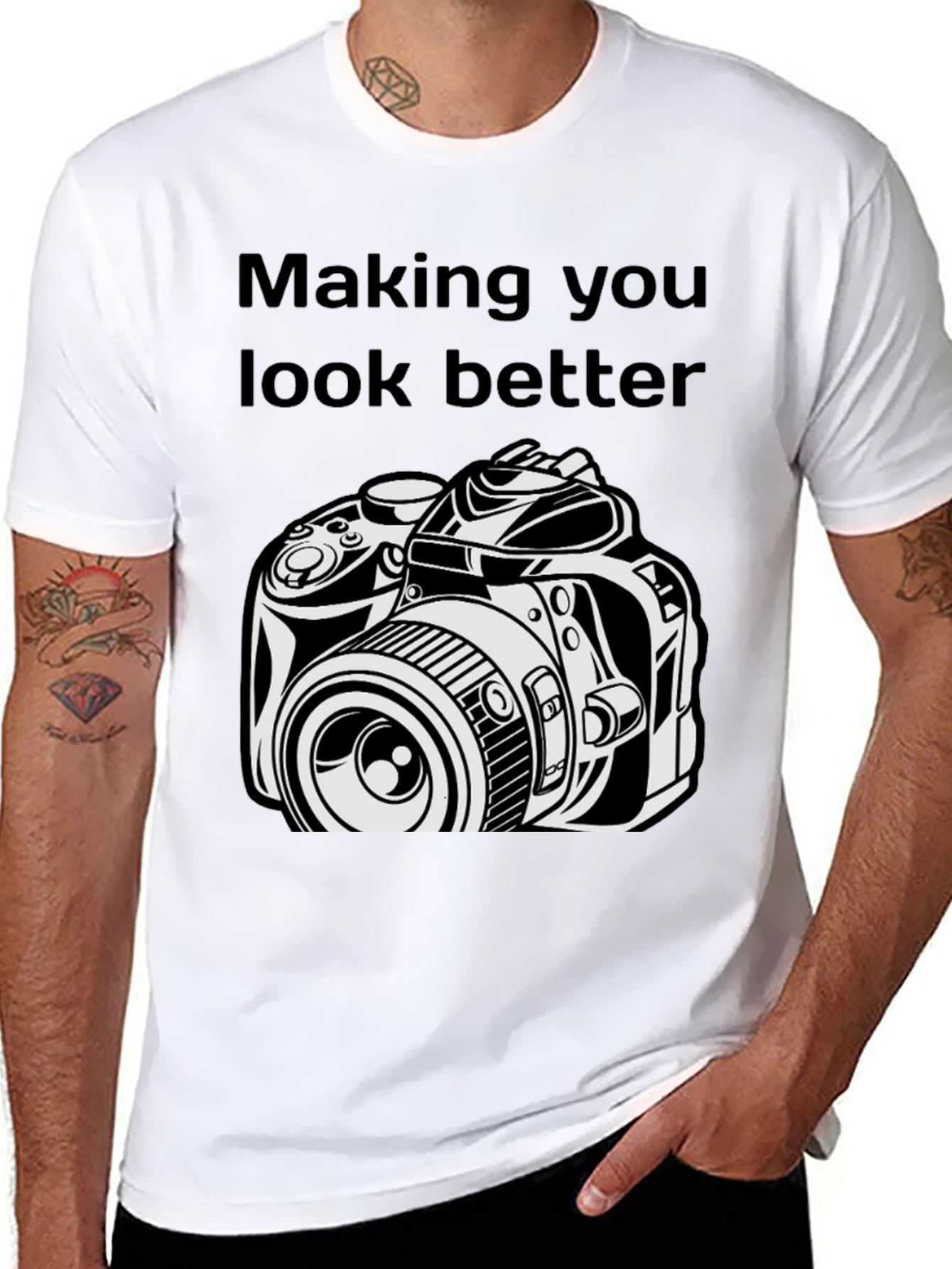 Making You Look Better Black T-Shirt