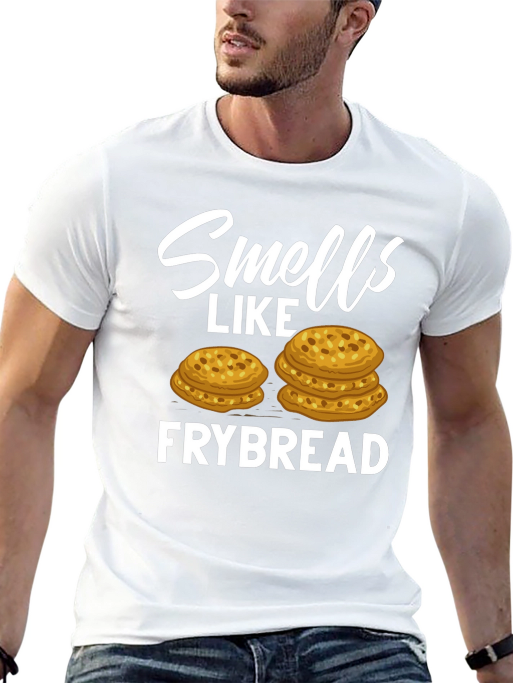 Smells Like Frybread T-Shirt Funny Foodie Tee