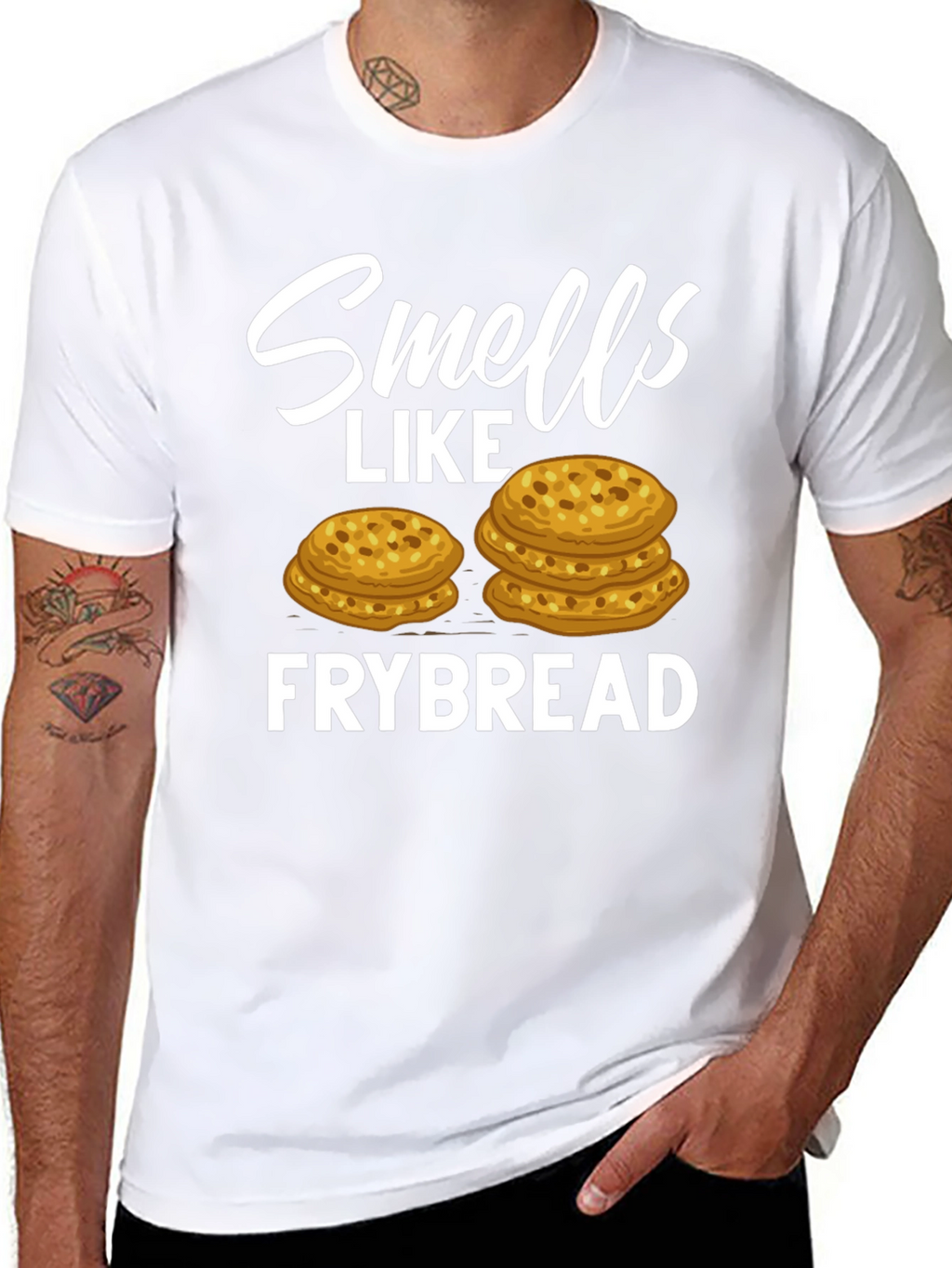 Smells Like Frybread T-Shirt Funny Foodie Tee