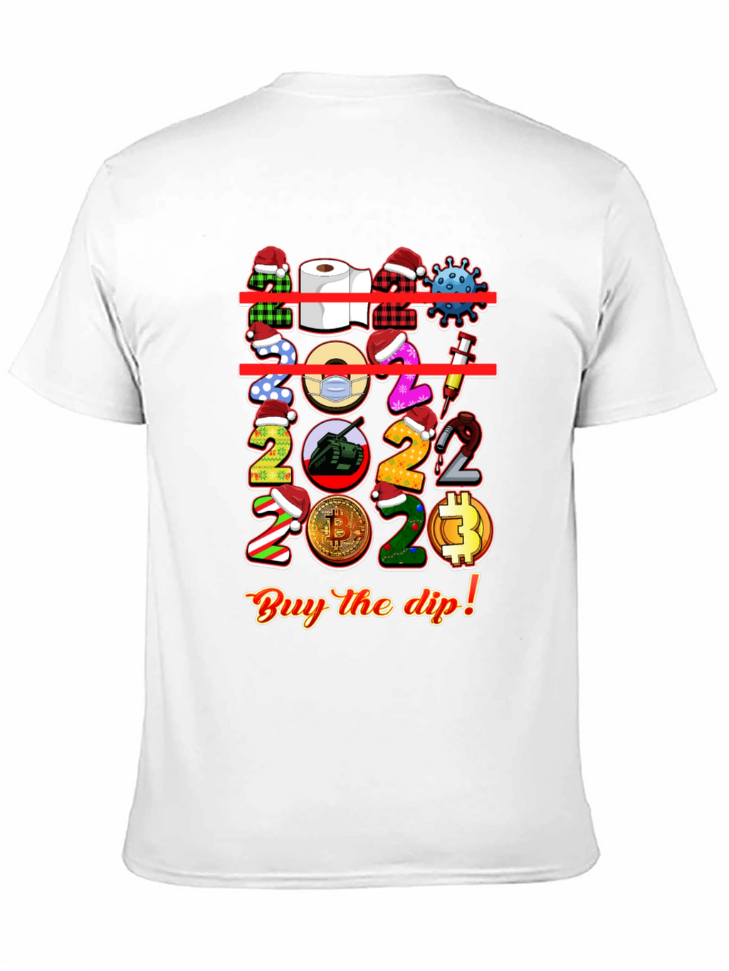 Novelty 2020-2023 Themed Graphic T-Shirt