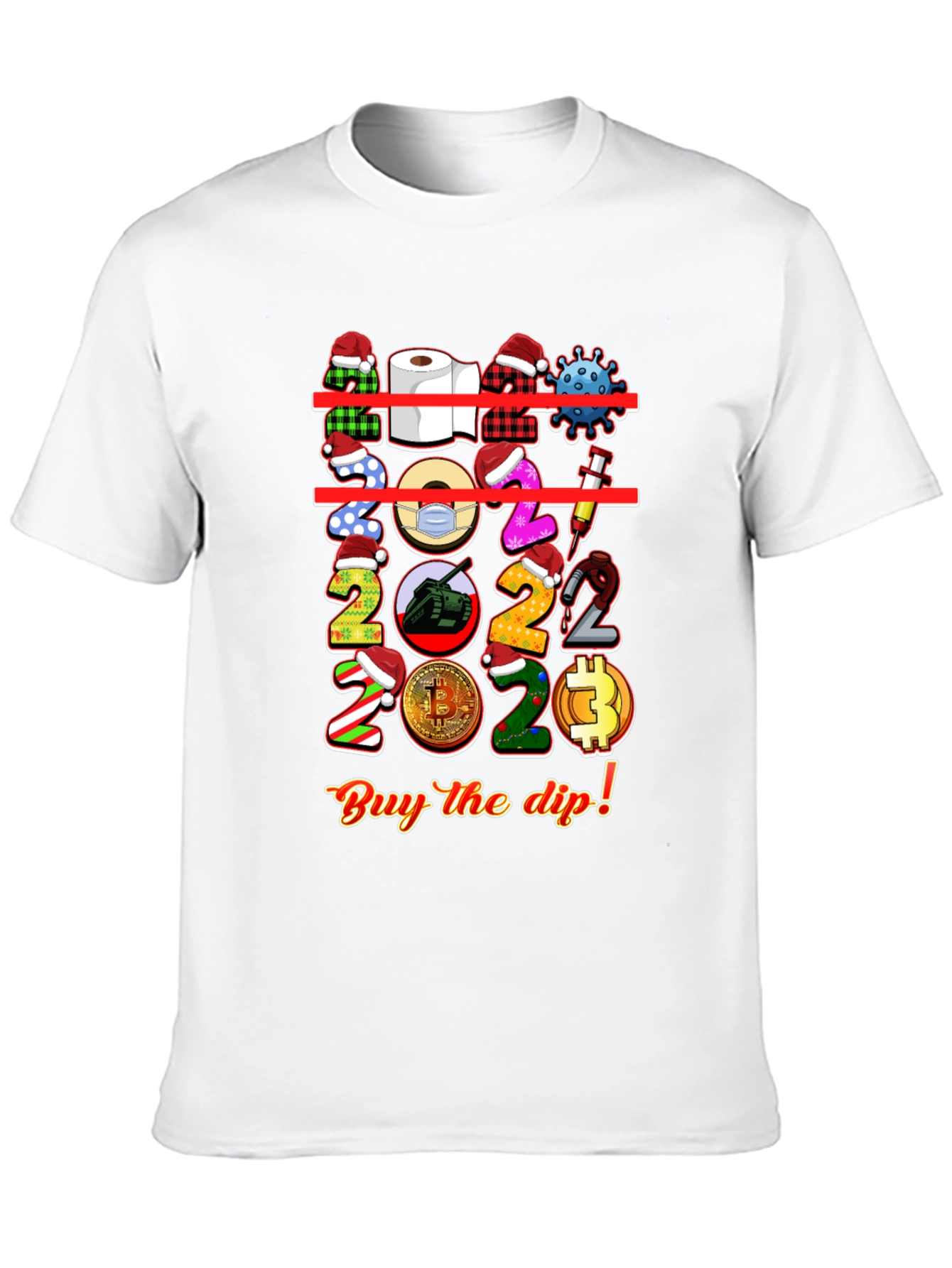 Novelty 2020-2023 Themed Graphic T-Shirt