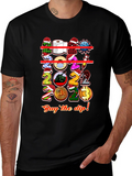Novelty 2020-2023 Themed Graphic T-Shirt
