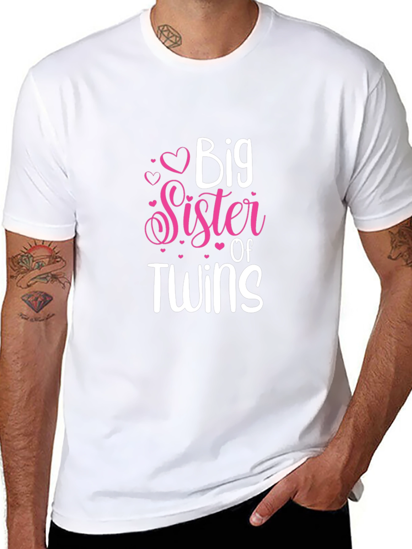 Big Sister of Twins Graphic Tee