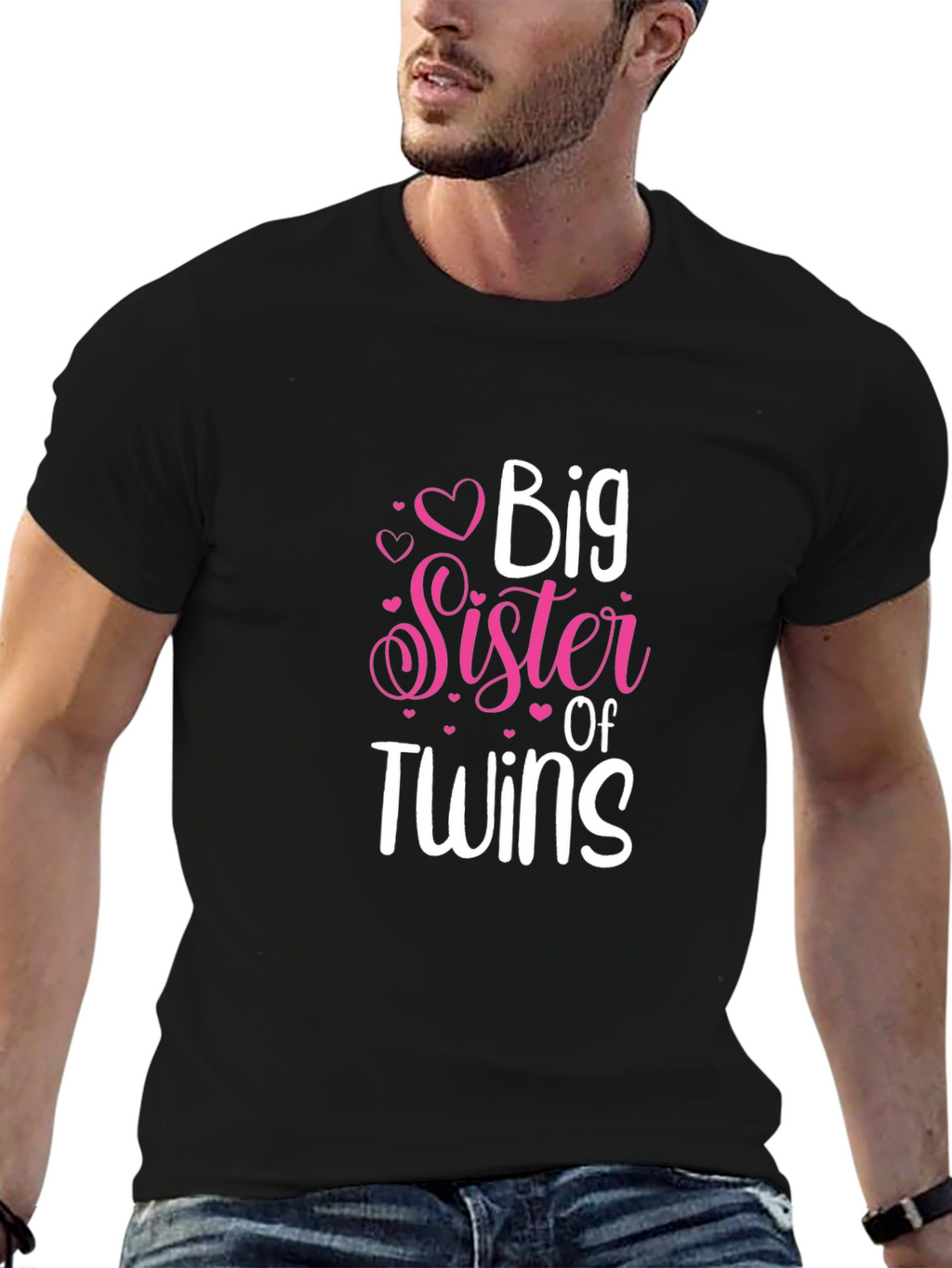 Big Sister of Twins Graphic Tee