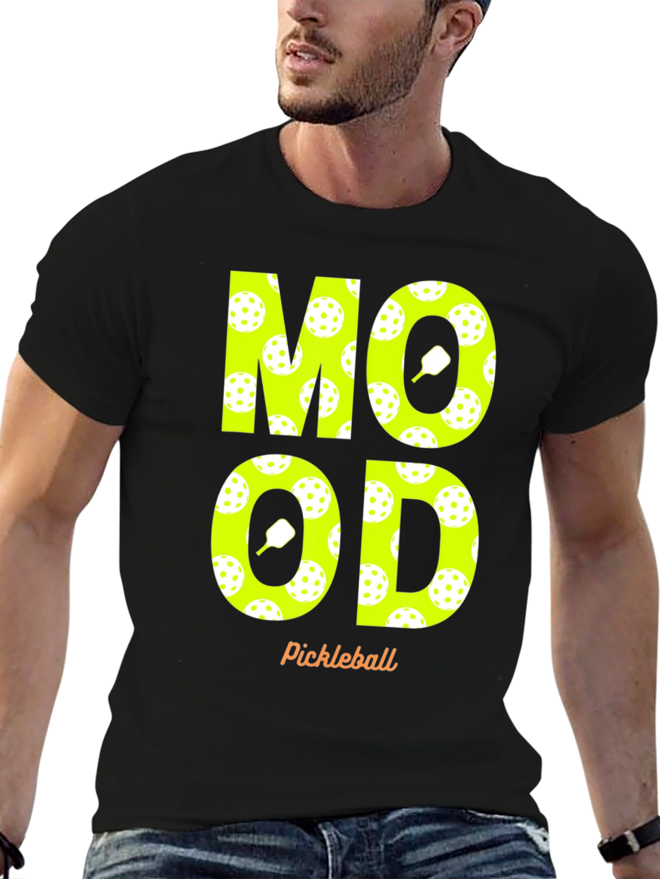 Pickleball Mood T-Shirt - Fun & Sporty Design