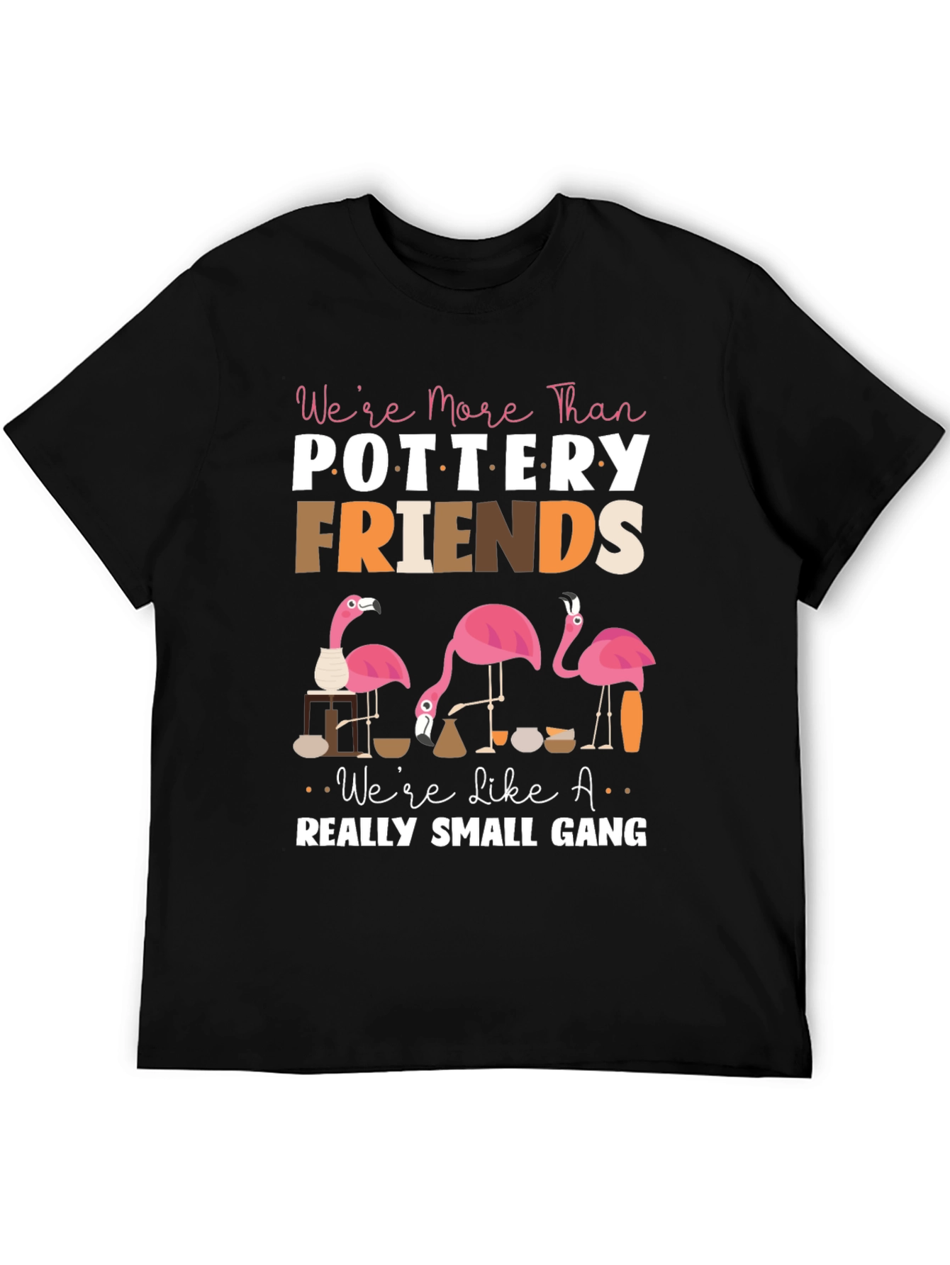 Pottery Friends Flamingo T-Shirt