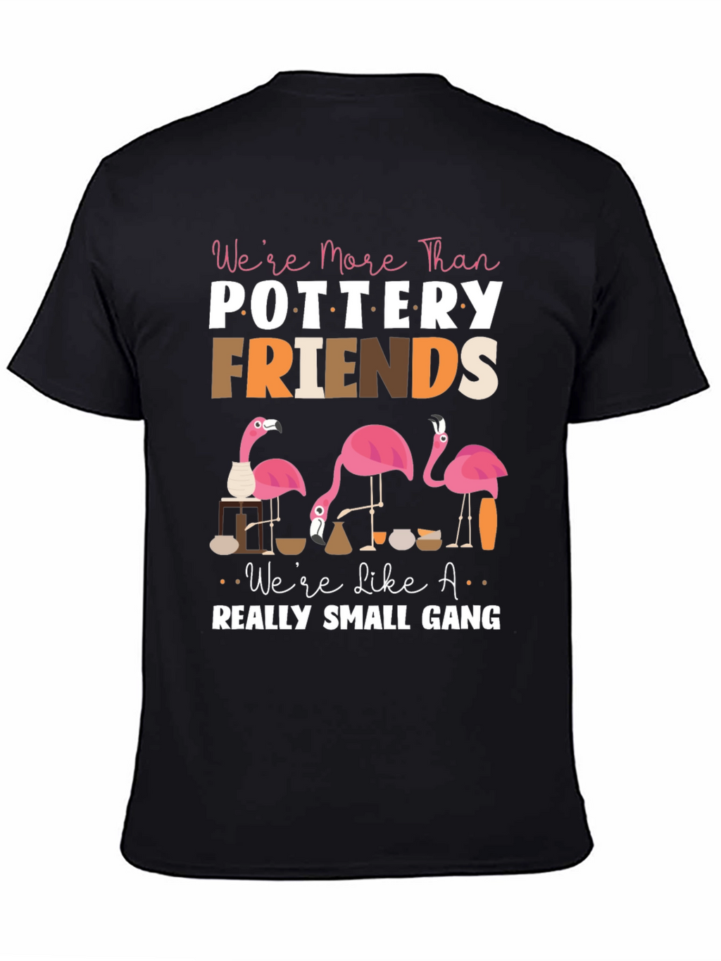 Pottery Friends Flamingo T-Shirt