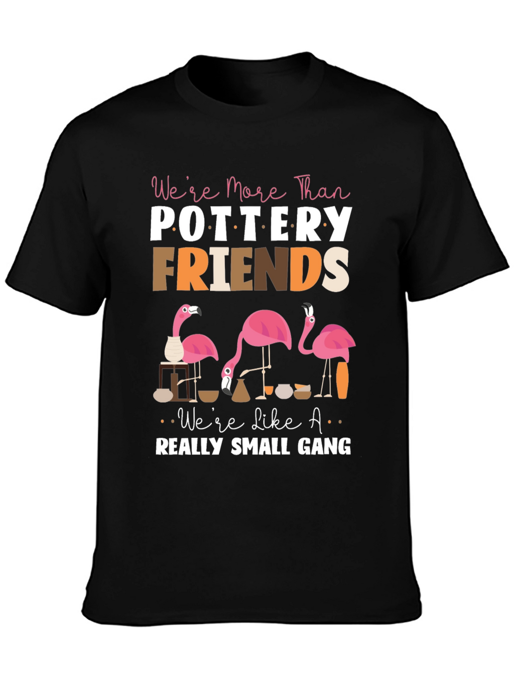 Pottery Friends Flamingo T-Shirt