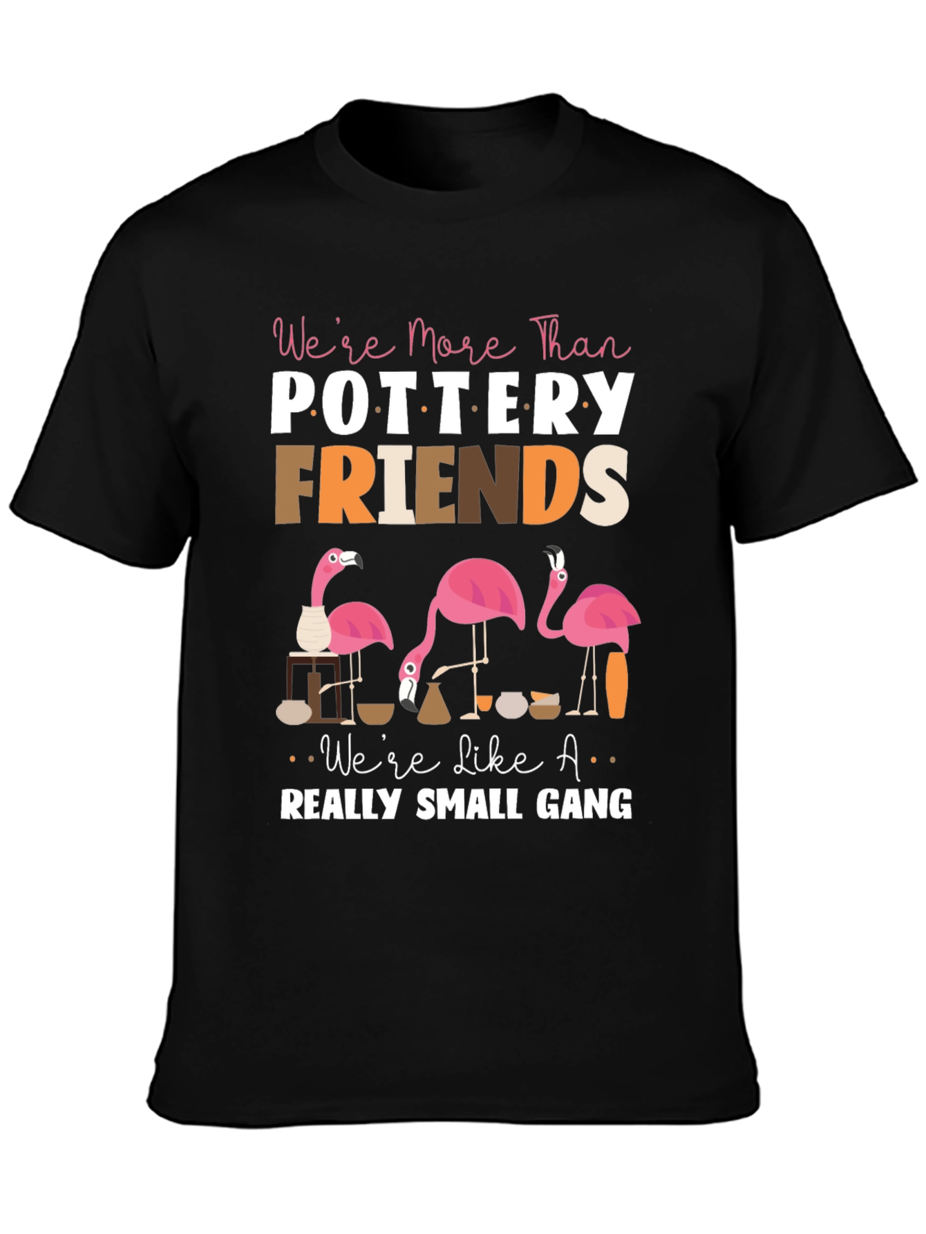 Pottery Friends Flamingo T-Shirt
