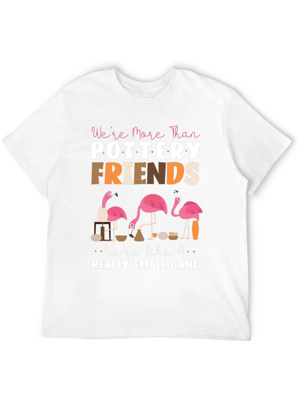 Pottery Friends Flamingo T-Shirt