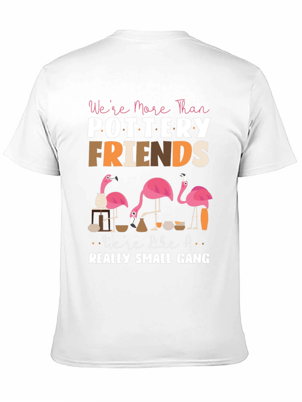 Pottery Friends Flamingo T-Shirt