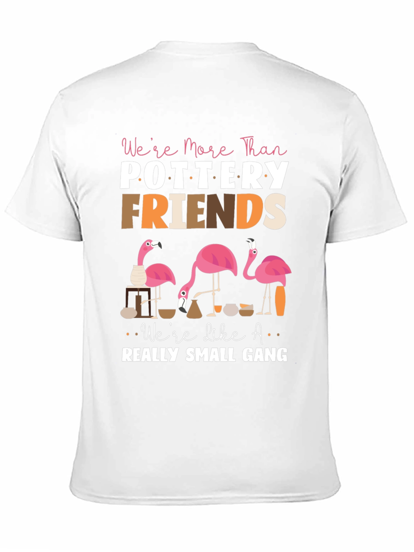 Pottery Friends Flamingo T-Shirt
