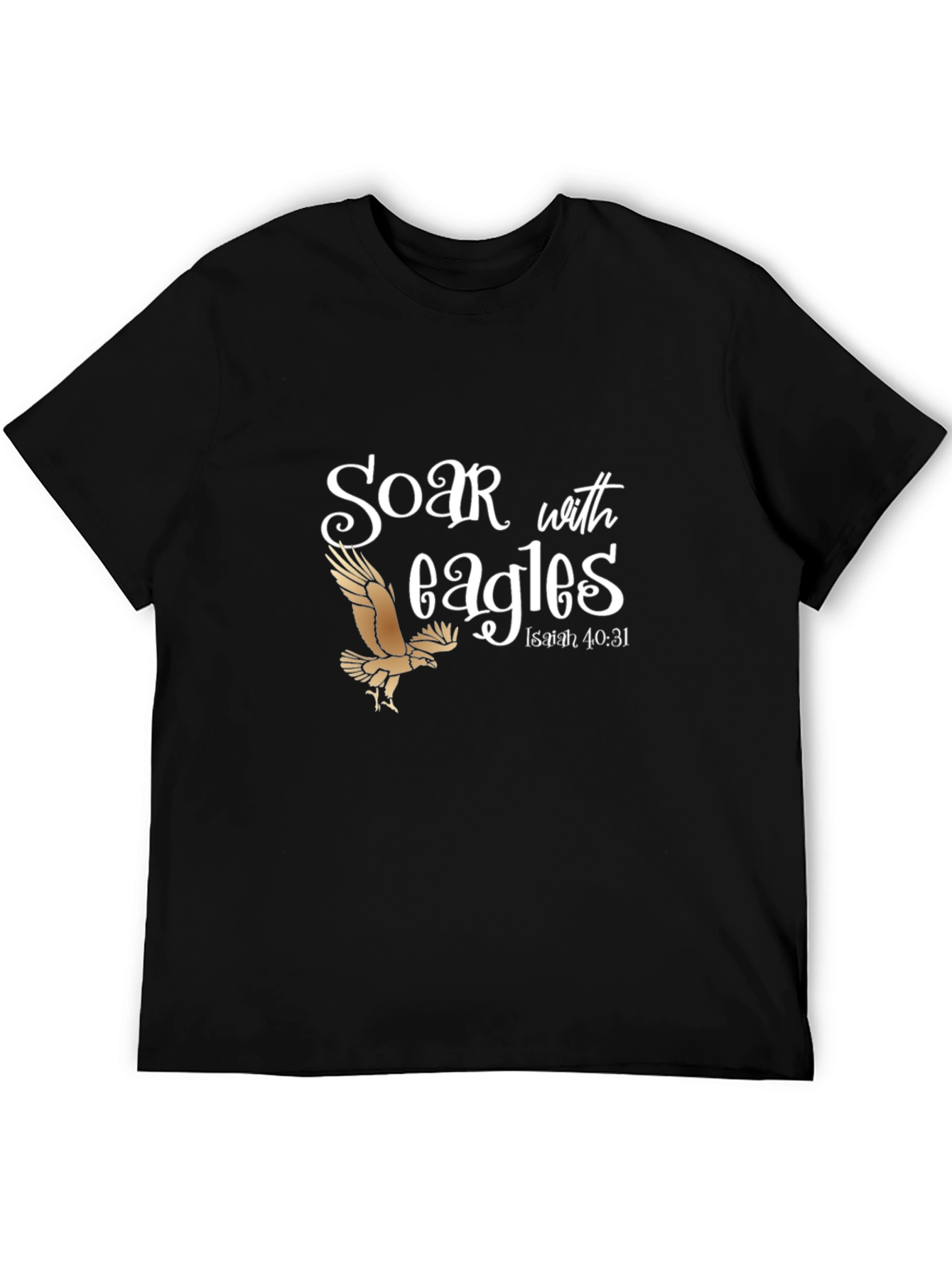 Soar with Eagles Graphic T-Shirt - Isaiah 40:31