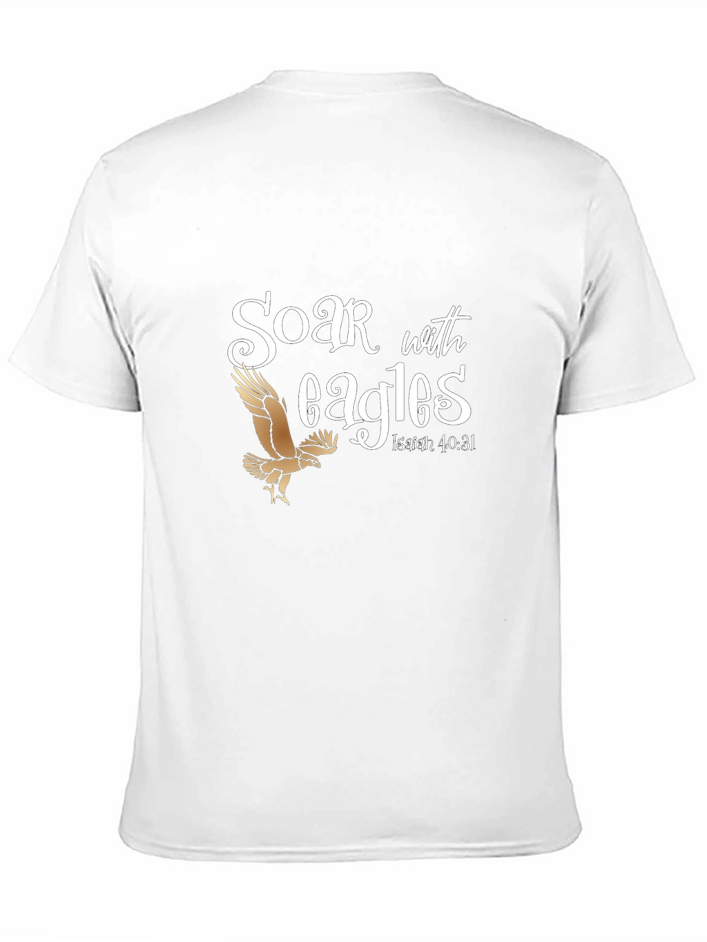 Soar with Eagles Graphic T-Shirt - Isaiah 40:31