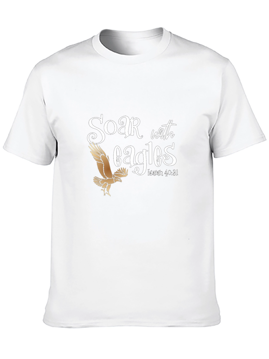 Soar with Eagles Graphic T-Shirt - Isaiah 40:31