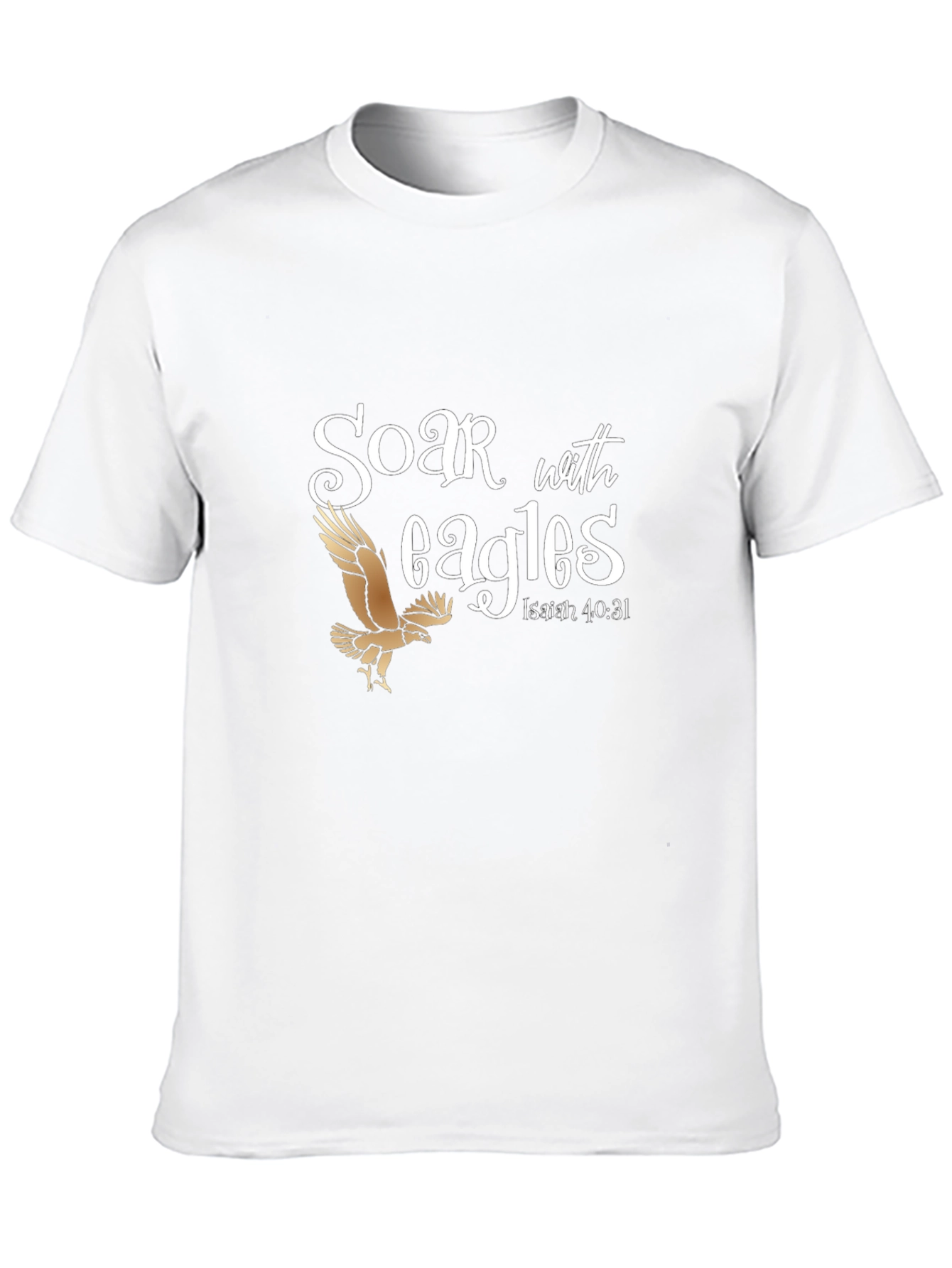 Soar with Eagles Graphic T-Shirt - Isaiah 40:31