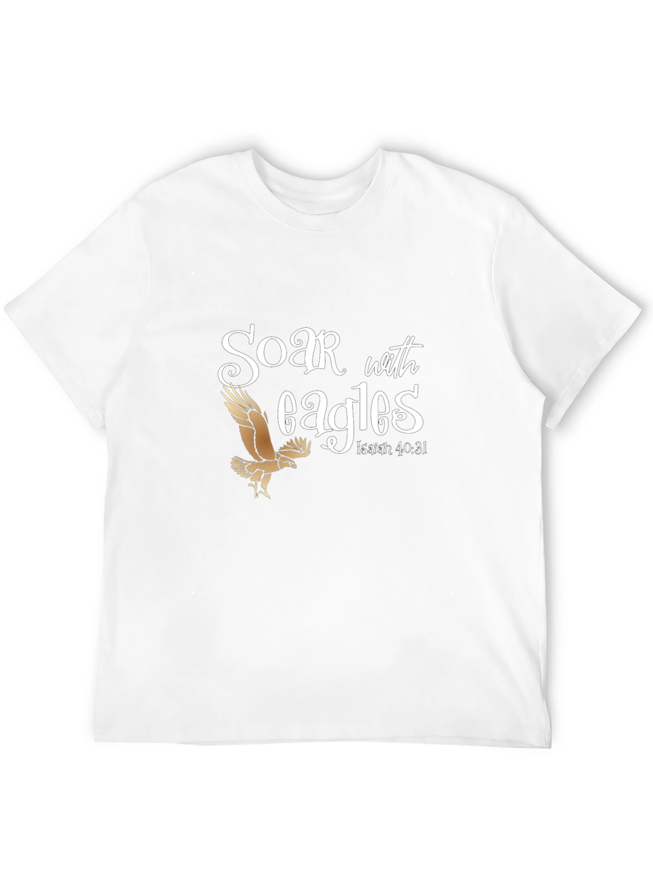 Soar with Eagles Graphic T-Shirt - Isaiah 40:31