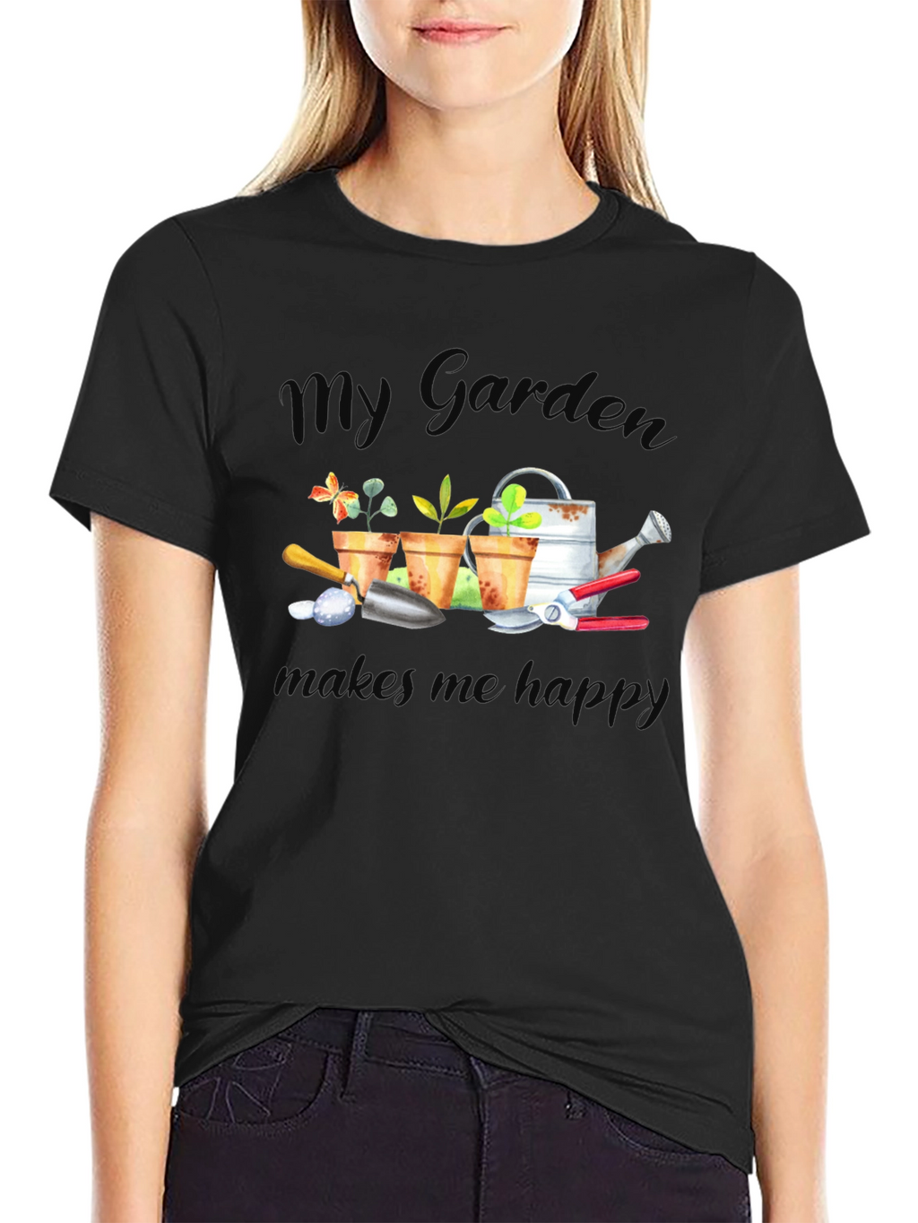 My Garden Makes Me Happy T-Shirt