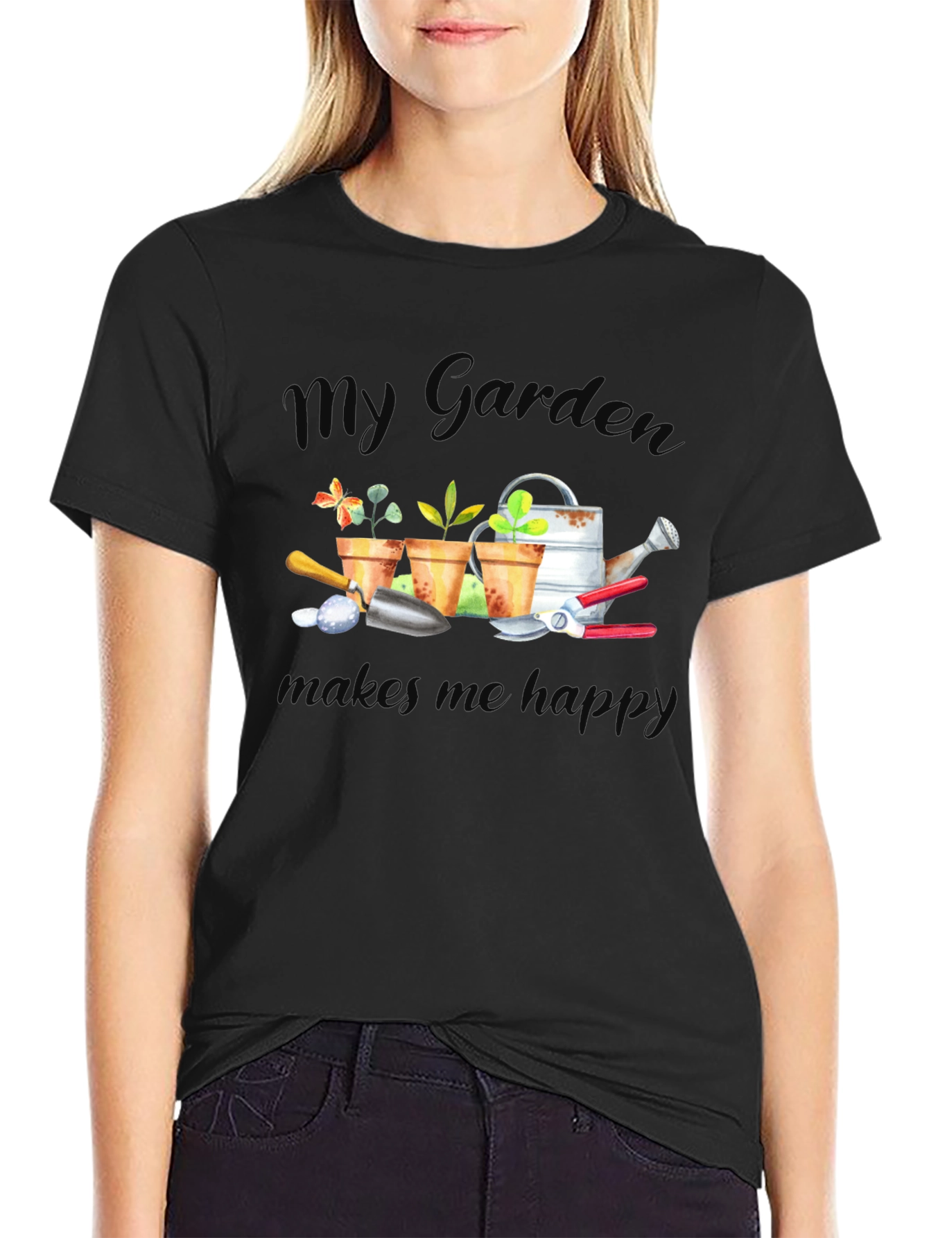 My Garden Makes Me Happy T-Shirt