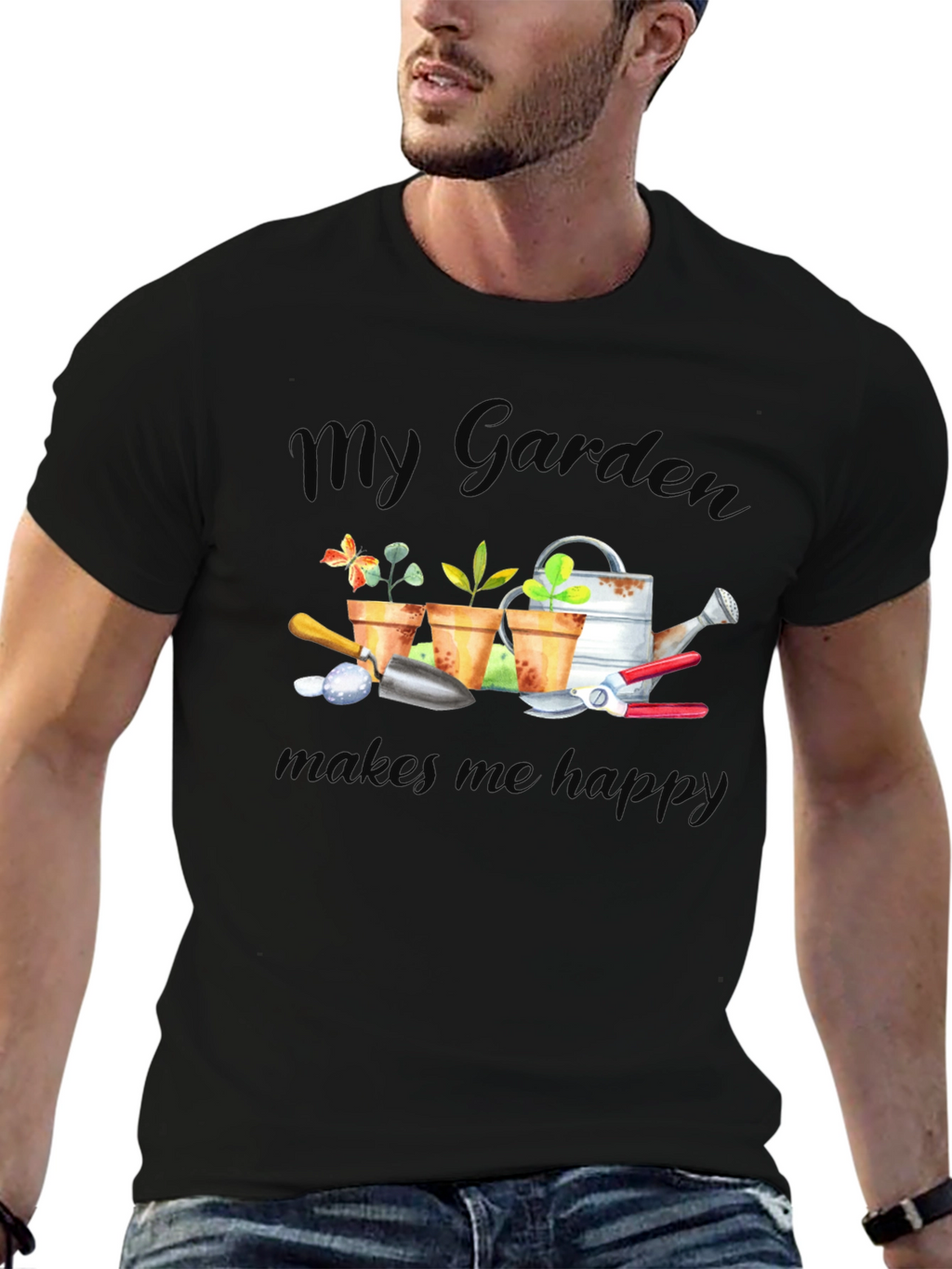 My Garden Makes Me Happy T-Shirt