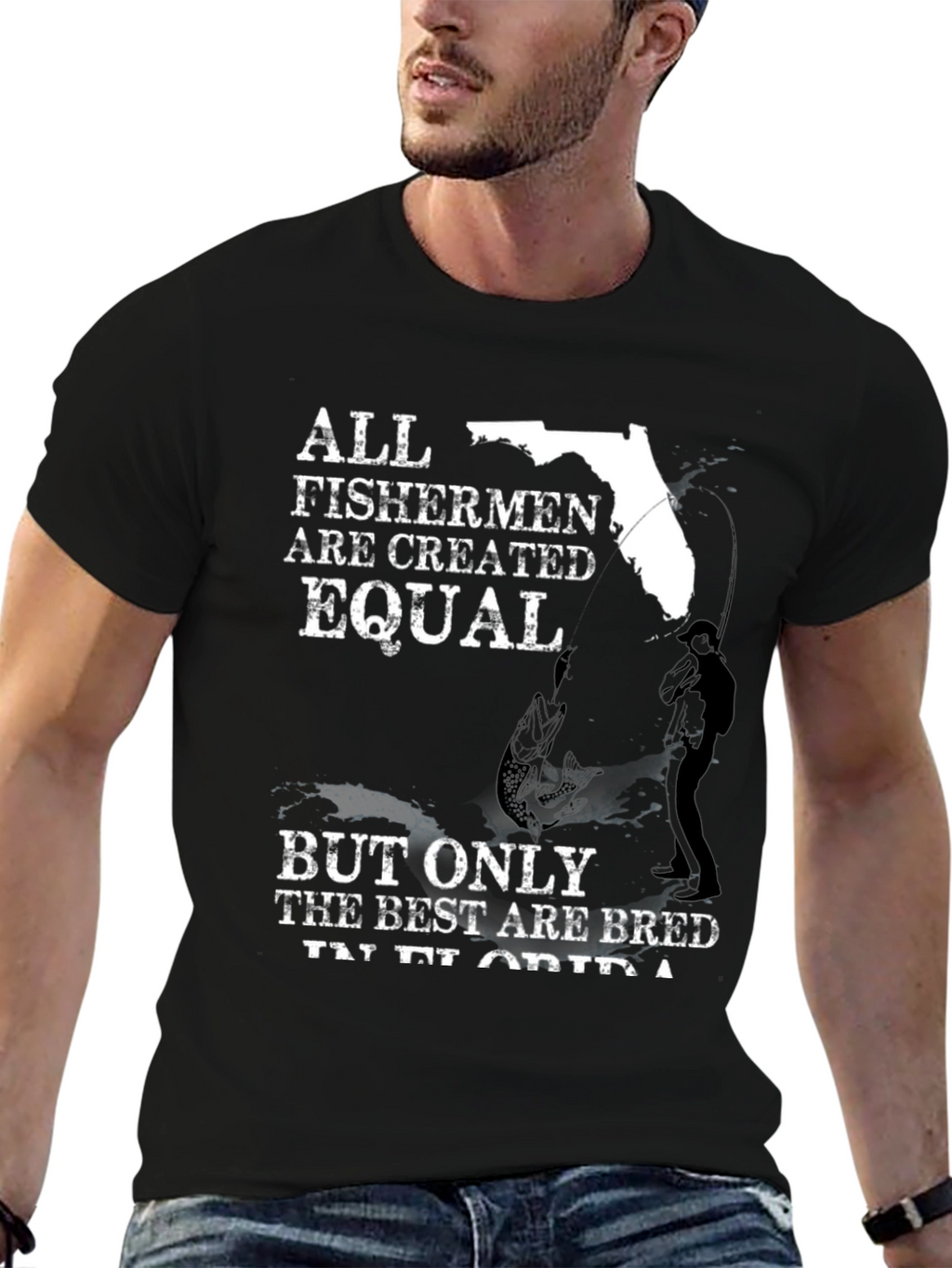 Florida Fishermen T-Shirt - All Fishermen Are Equal