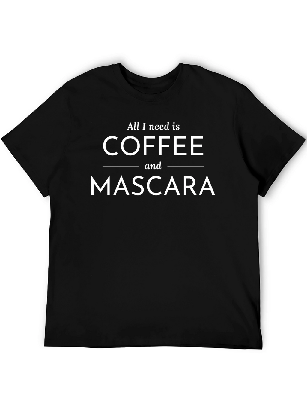 Coffee and Mascara Graphic Tee