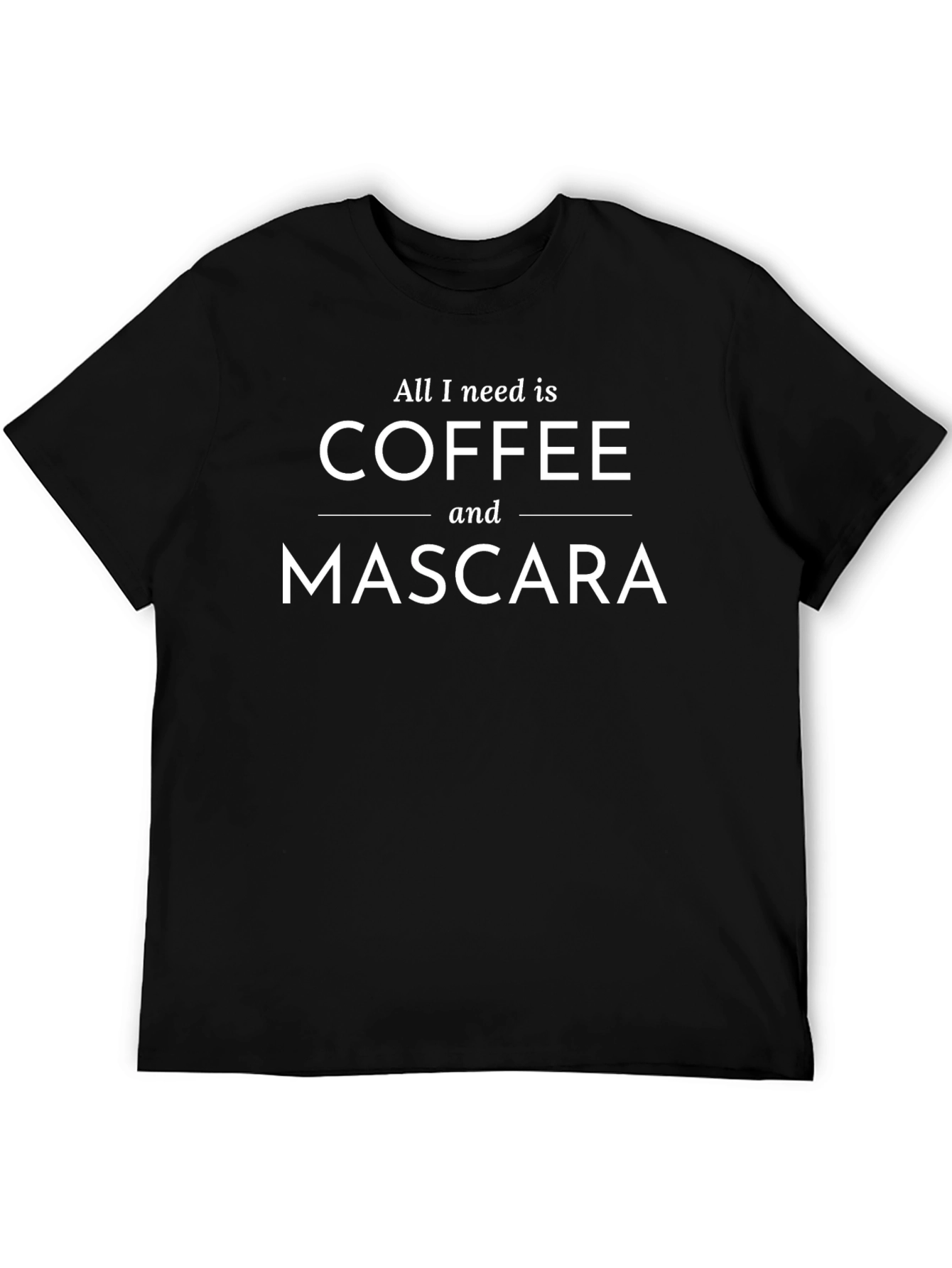 Coffee and Mascara Graphic Tee