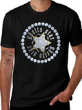 Ghetto Star Graphic Print Mens T-Shirt