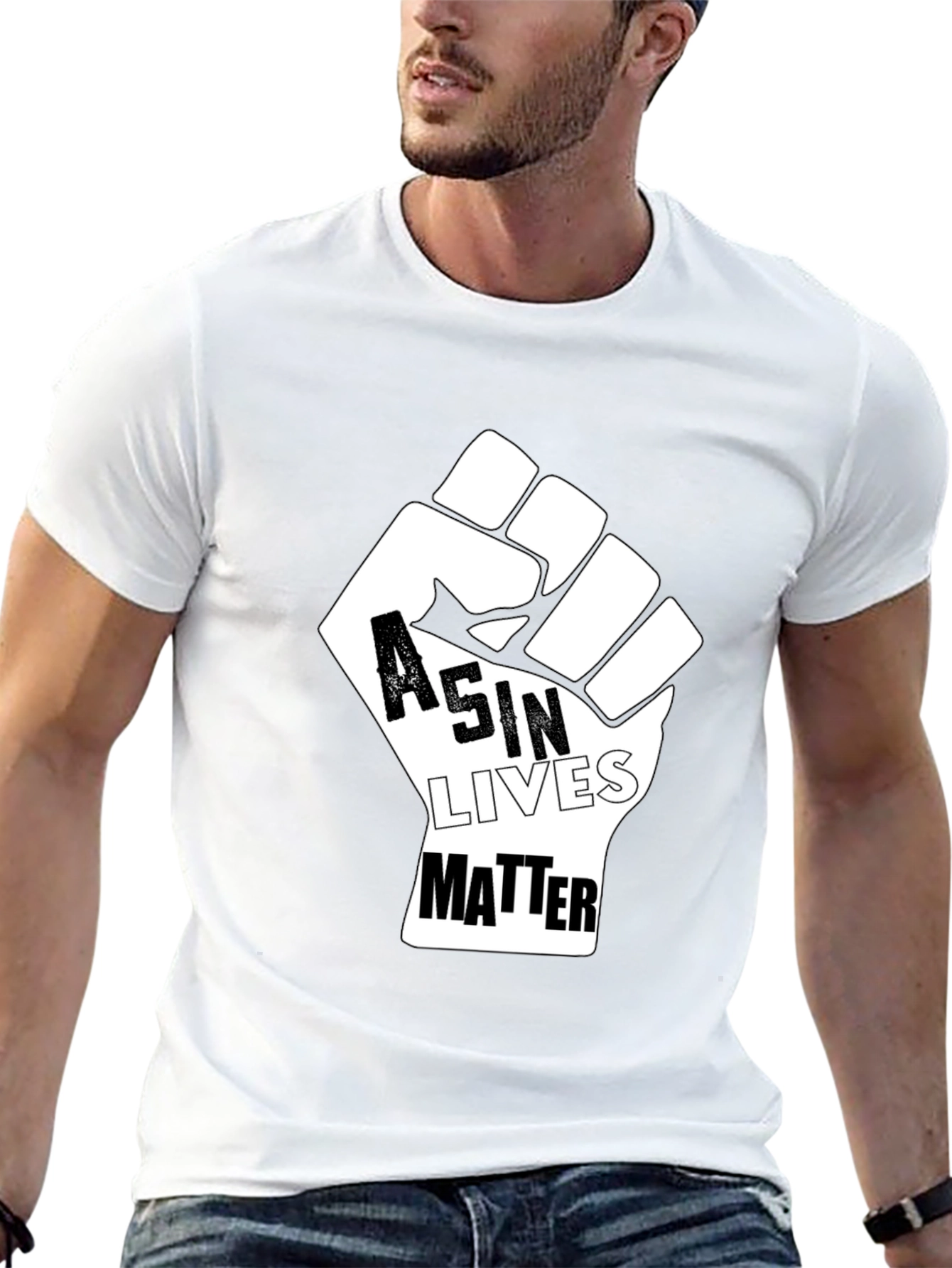 Asin Lives Matter Graphic Tee - Activism Shirt