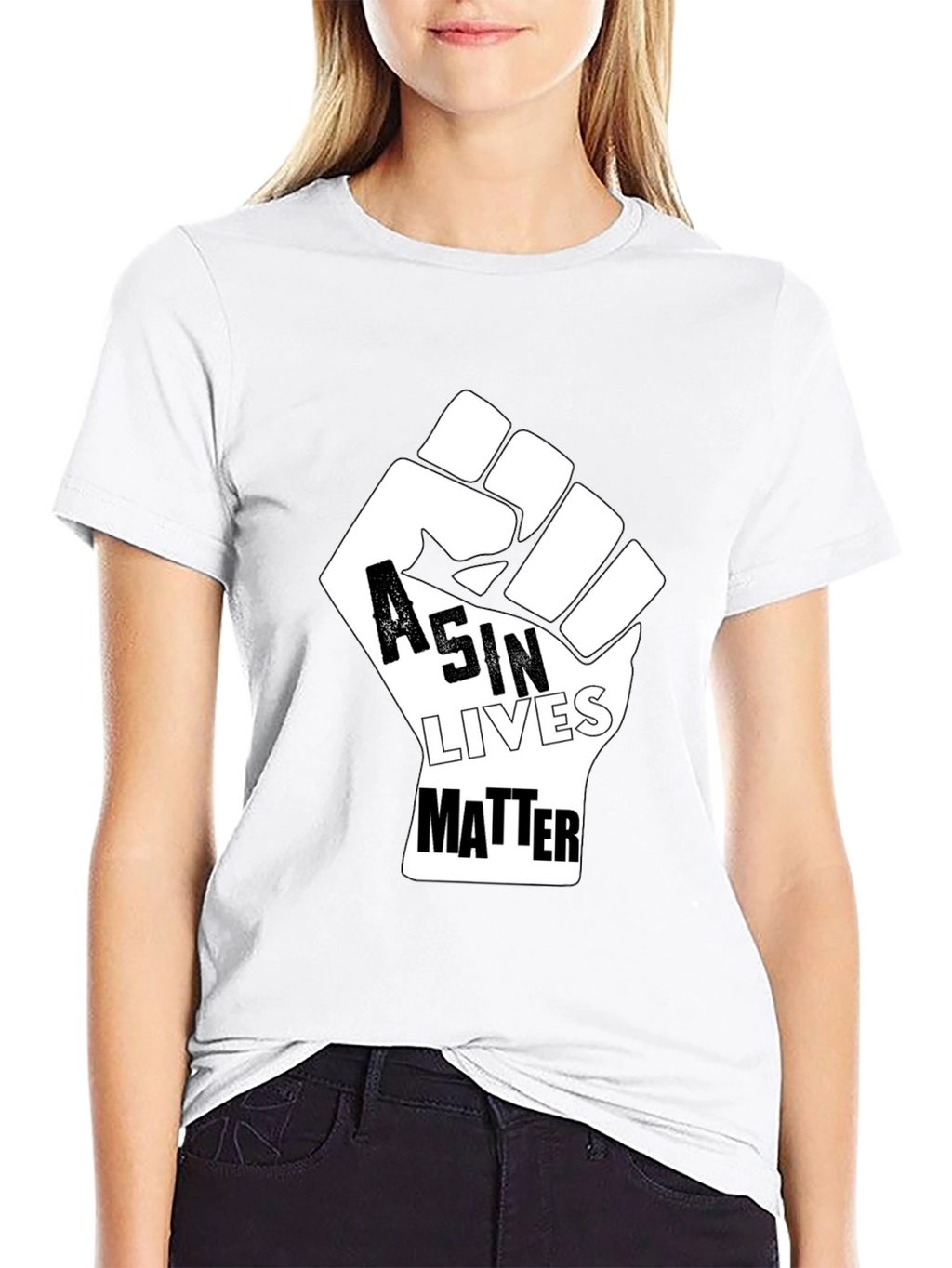 Asin Lives Matter Graphic Tee - Activism Shirt